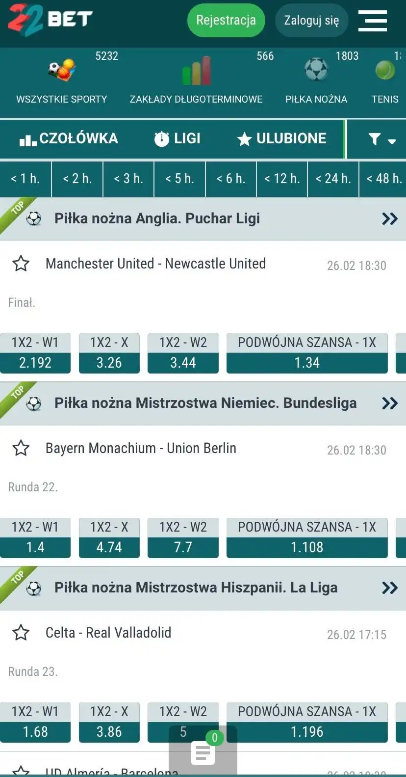 22Bet Casino Mobile Review