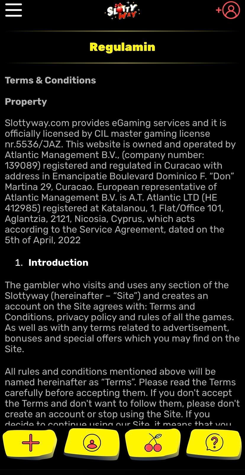 Slottyway Casino Mobile Review