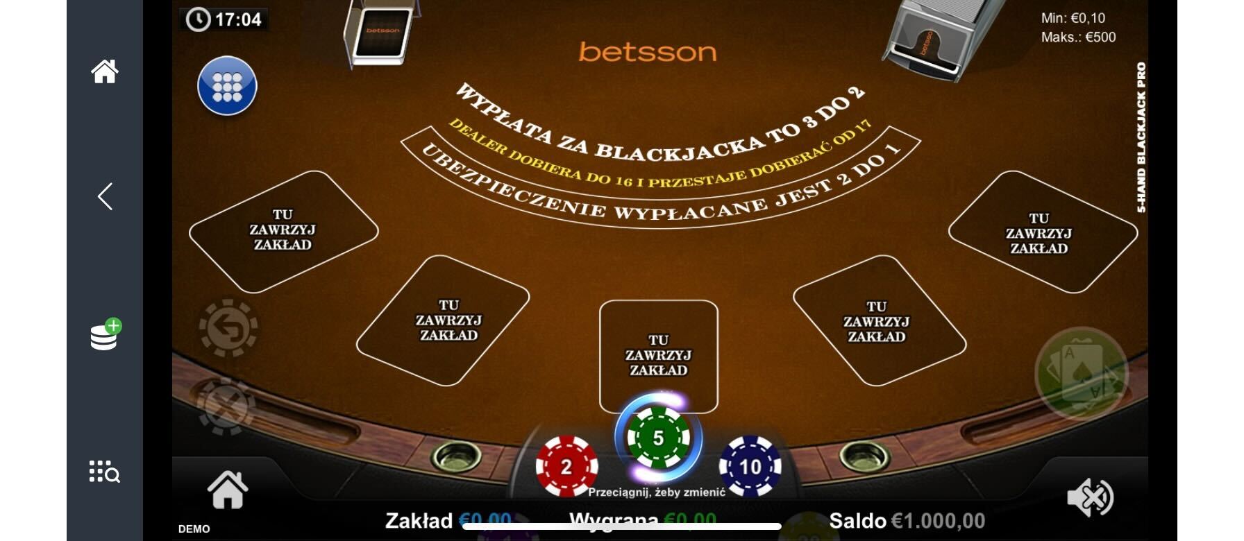 Betsson Casino Mobile Review