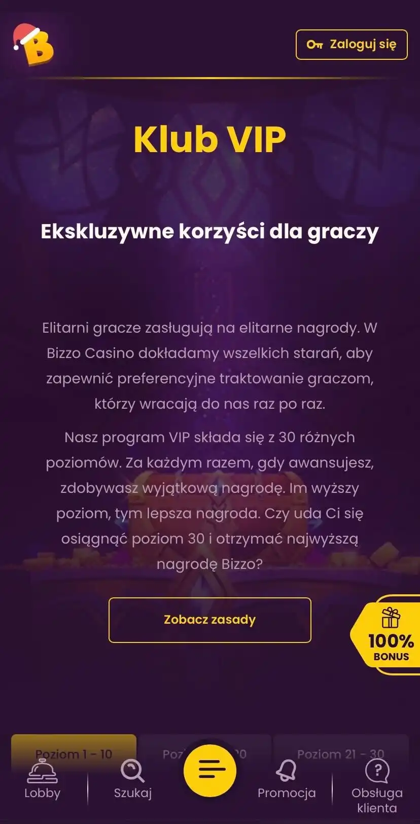 Bizzo Casino Mobile Review