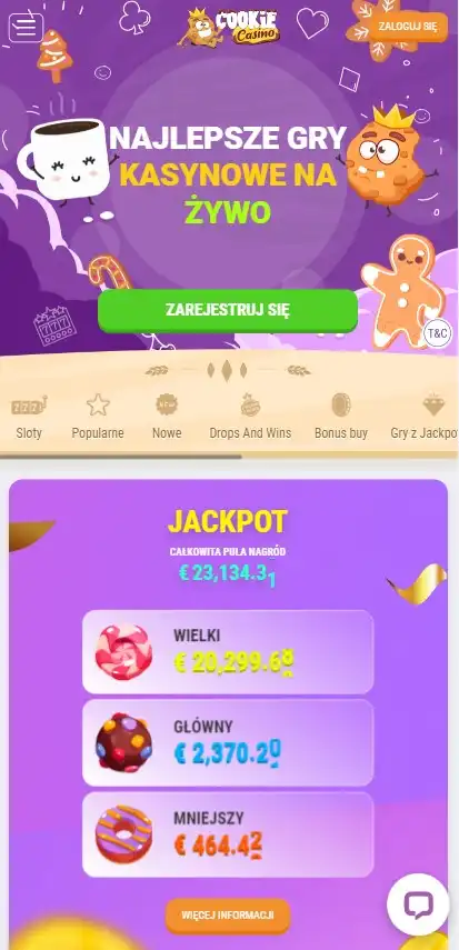 Cookie Casino Mobile Review