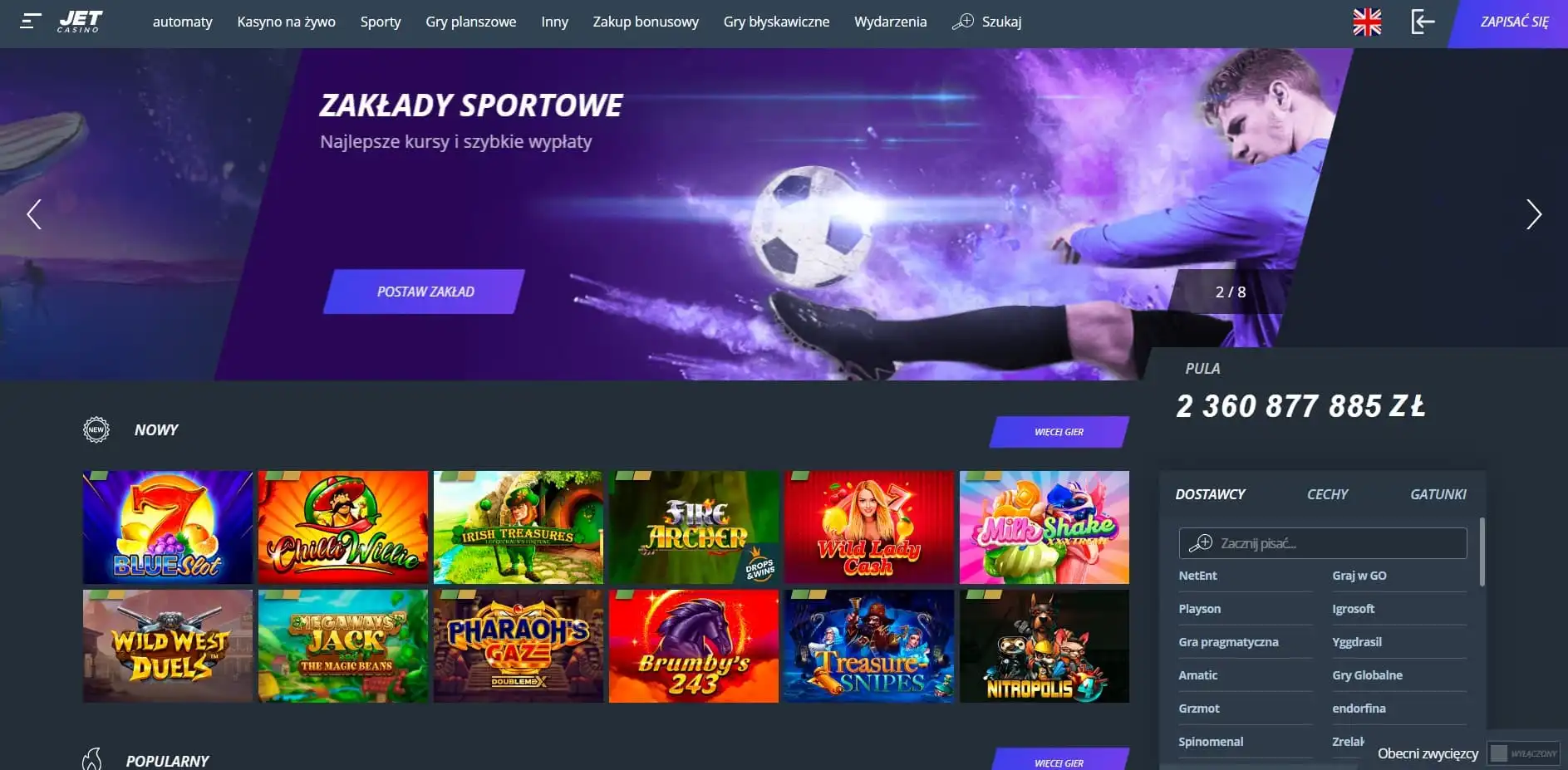 Jet Casino Review