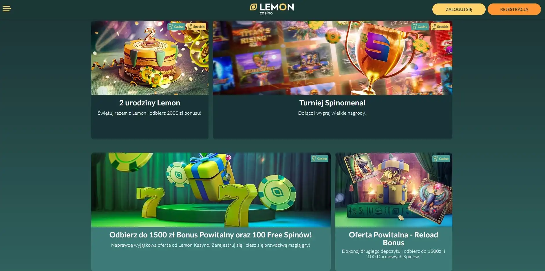 Lemon Casino Review