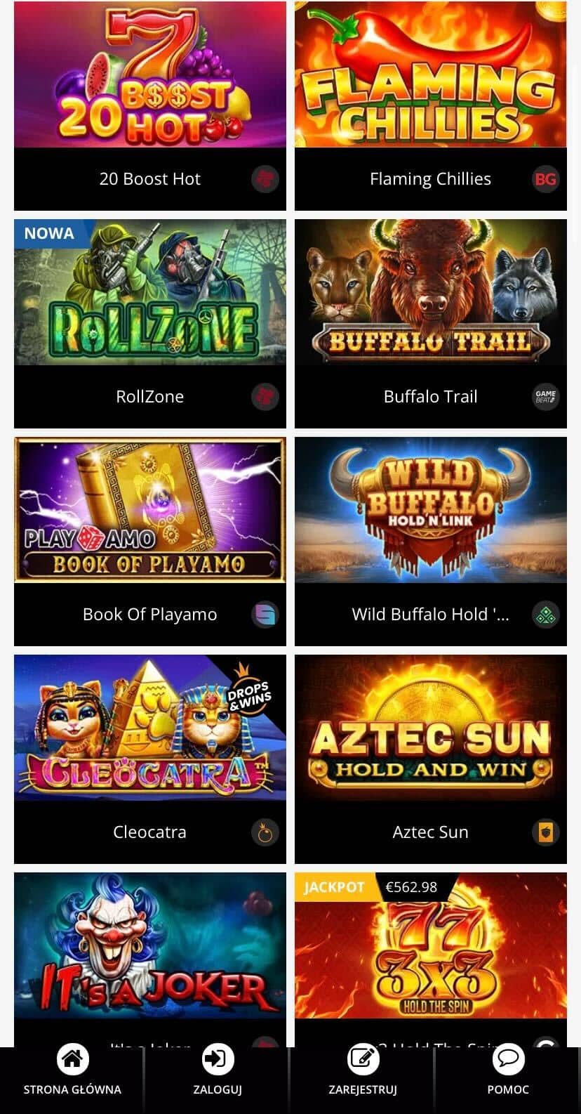 Play Amo Casino Mobile Review
