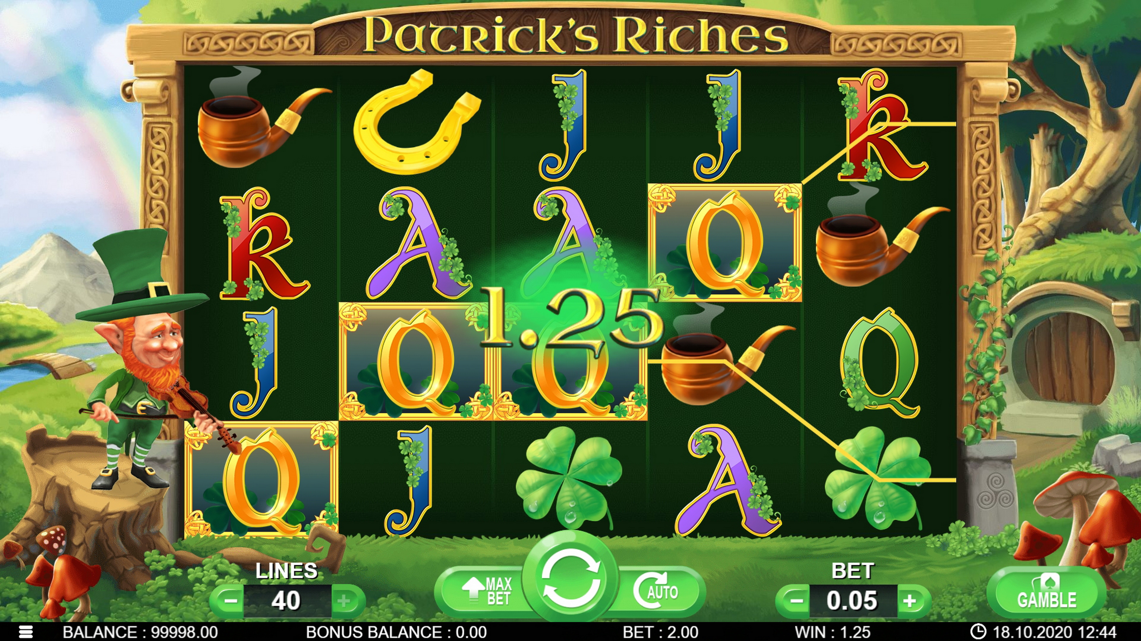 Win Money in Patric’s Riches Free Slot Game by 7mojos