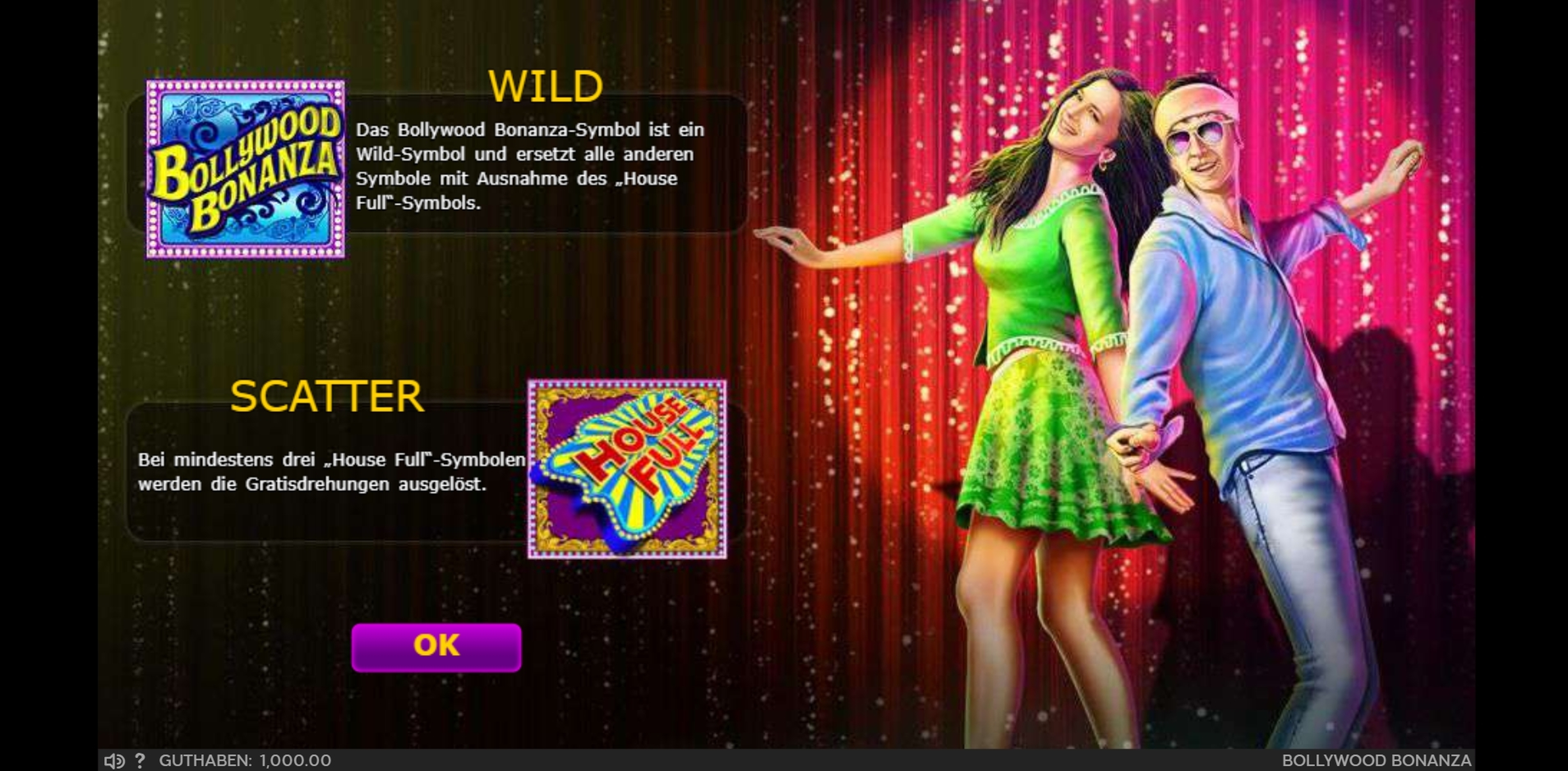 Play Bollywood Bonanza Free Casino Slot Game by 888 Gaming