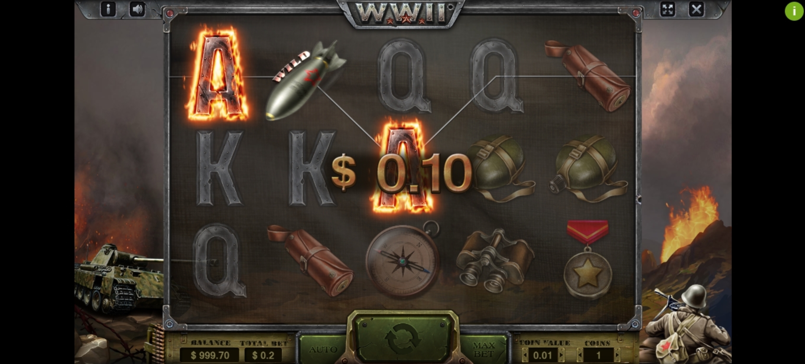 Win Money in WWII Free Slot Game by Charismatic