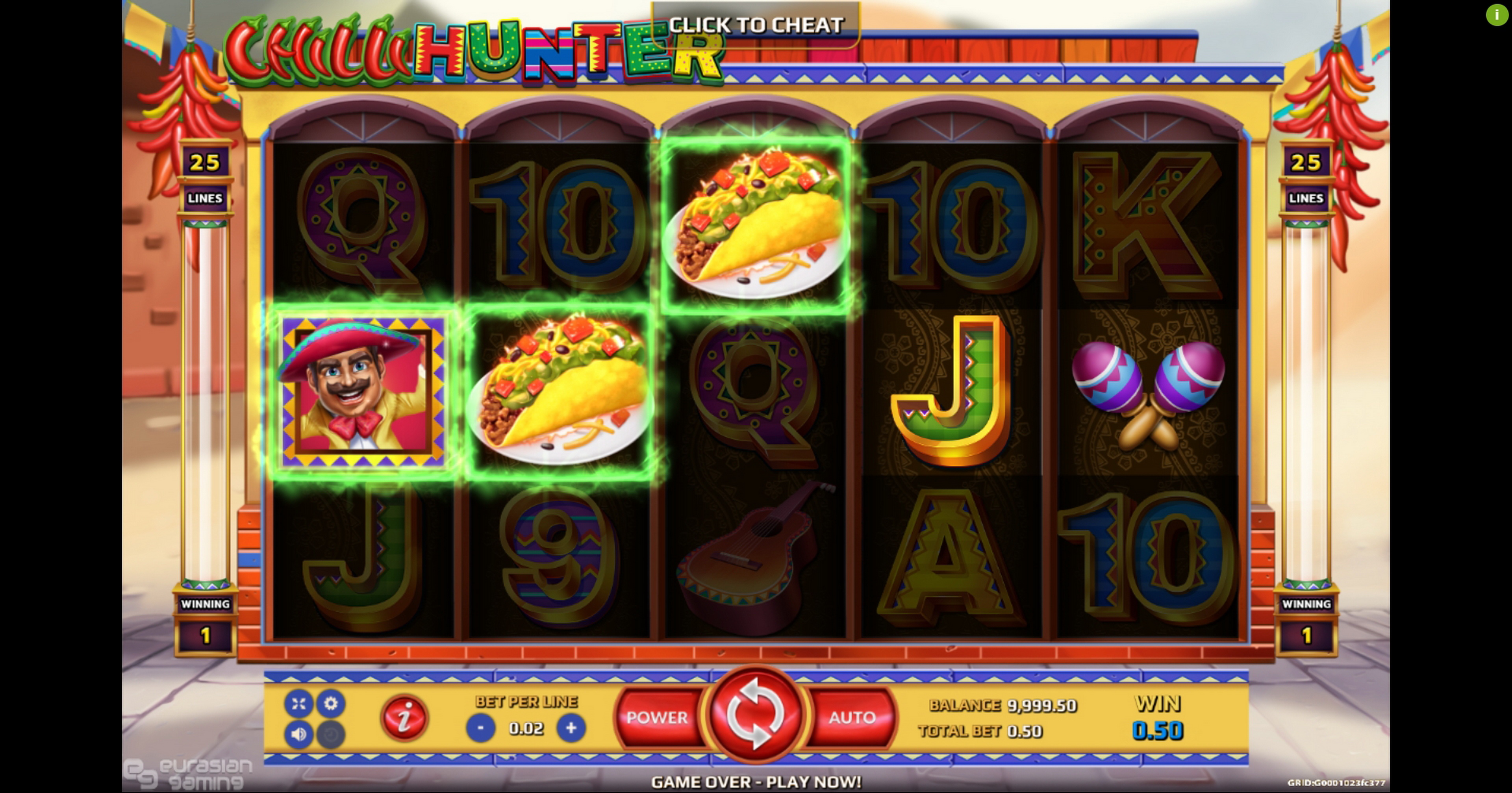 Win Money in Chilli Hunter Free Slot Game by EAgaming