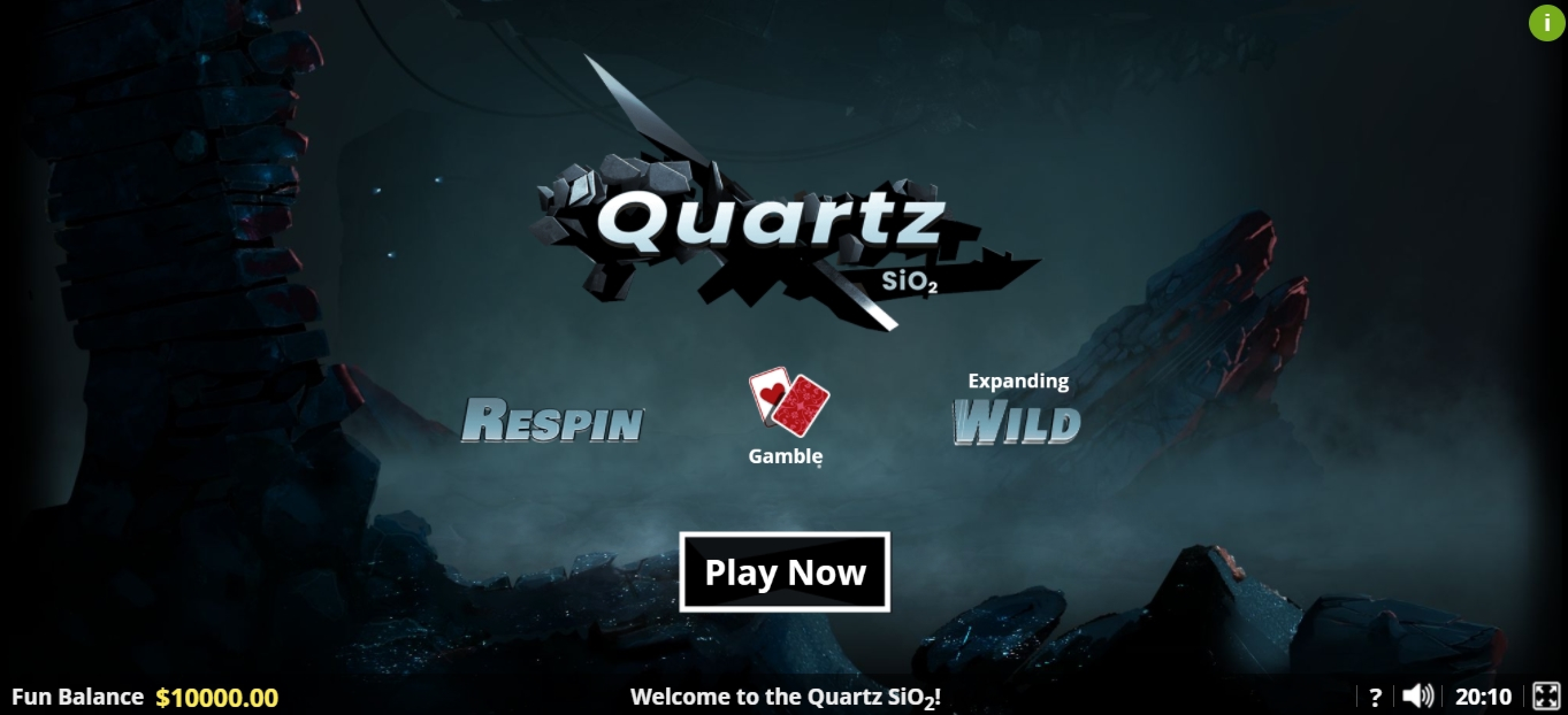 Play Quartz SiO2 Free Casino Slot Game by Lady Luck Games