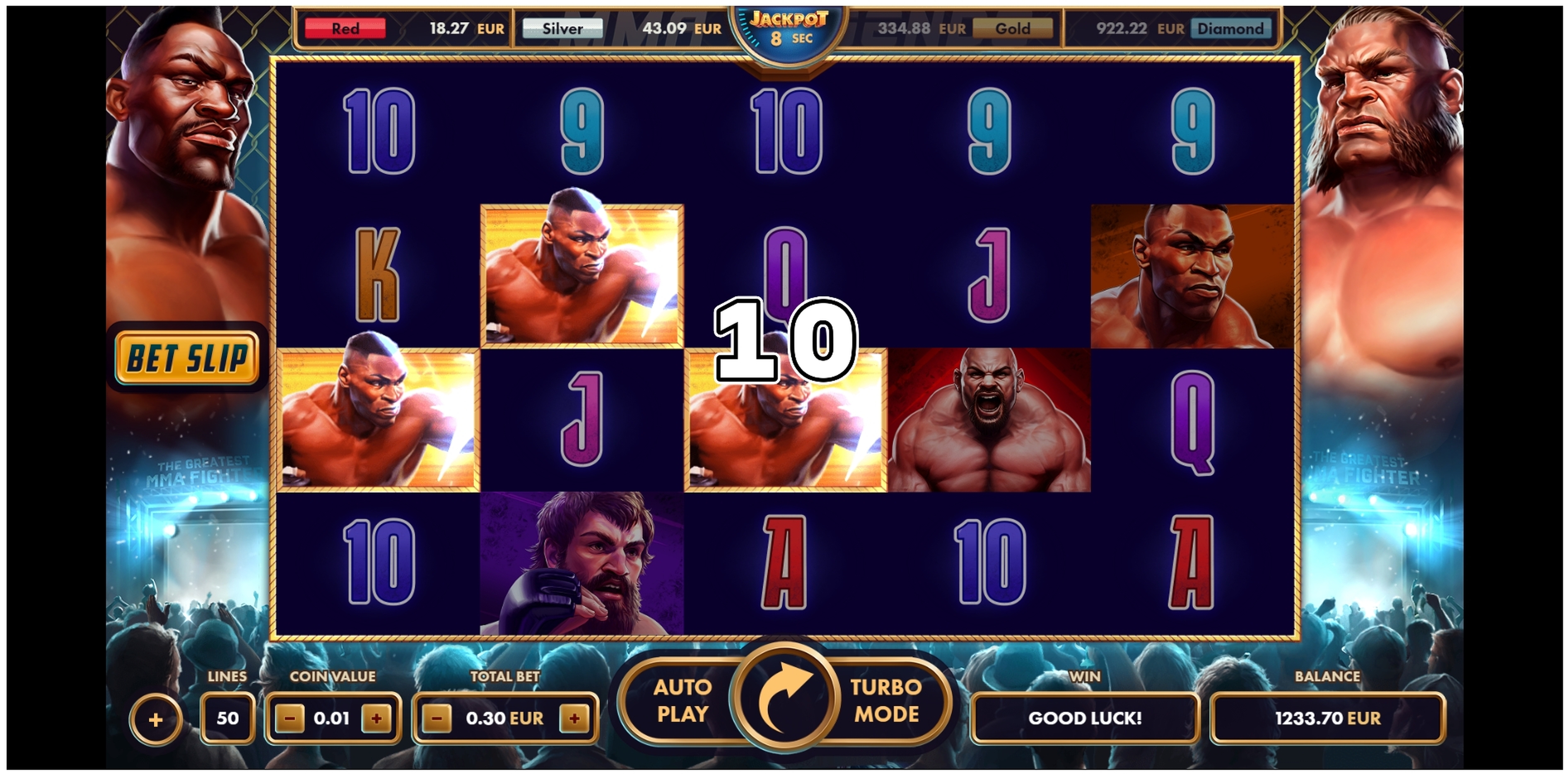 Win Money in MMA Legends Free Slot Game by NetGame