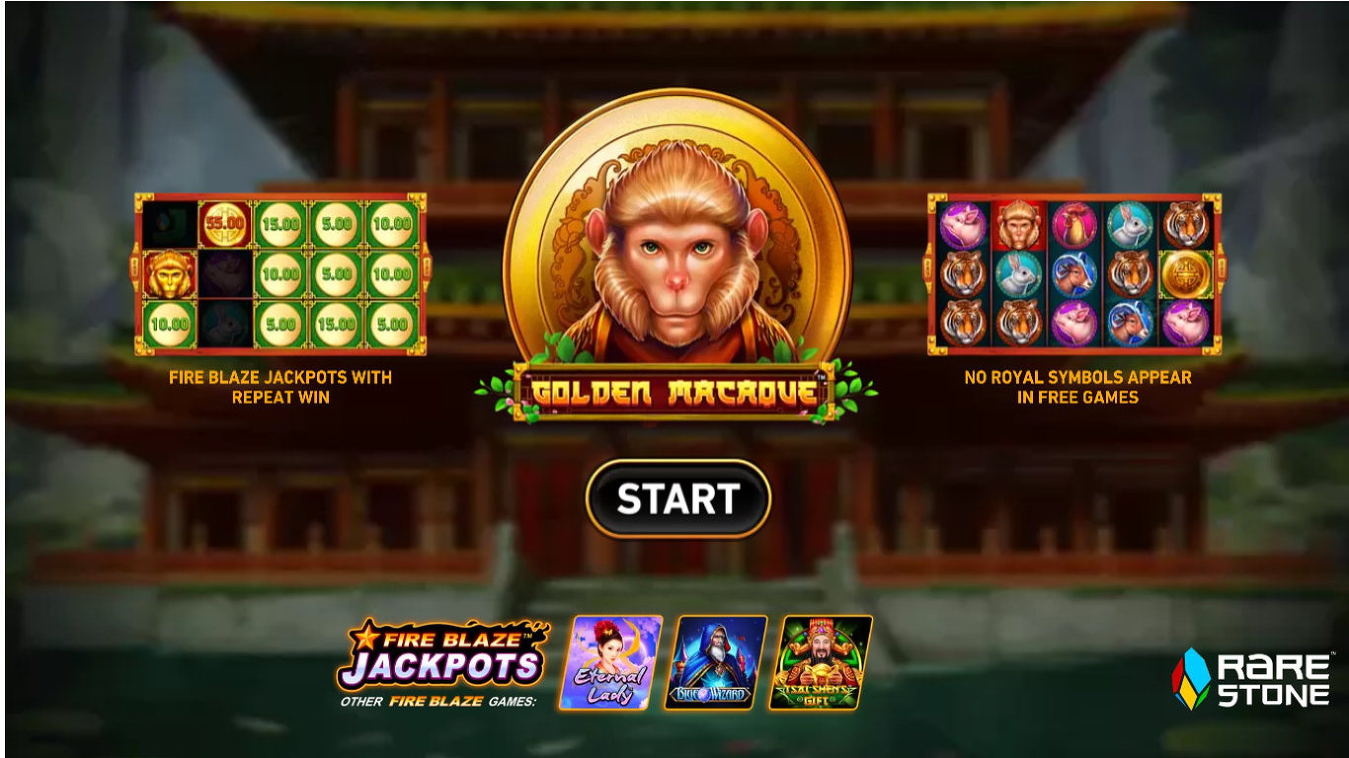 The Golden Macaque Online Slot Demo Game by Rarestone Gaming