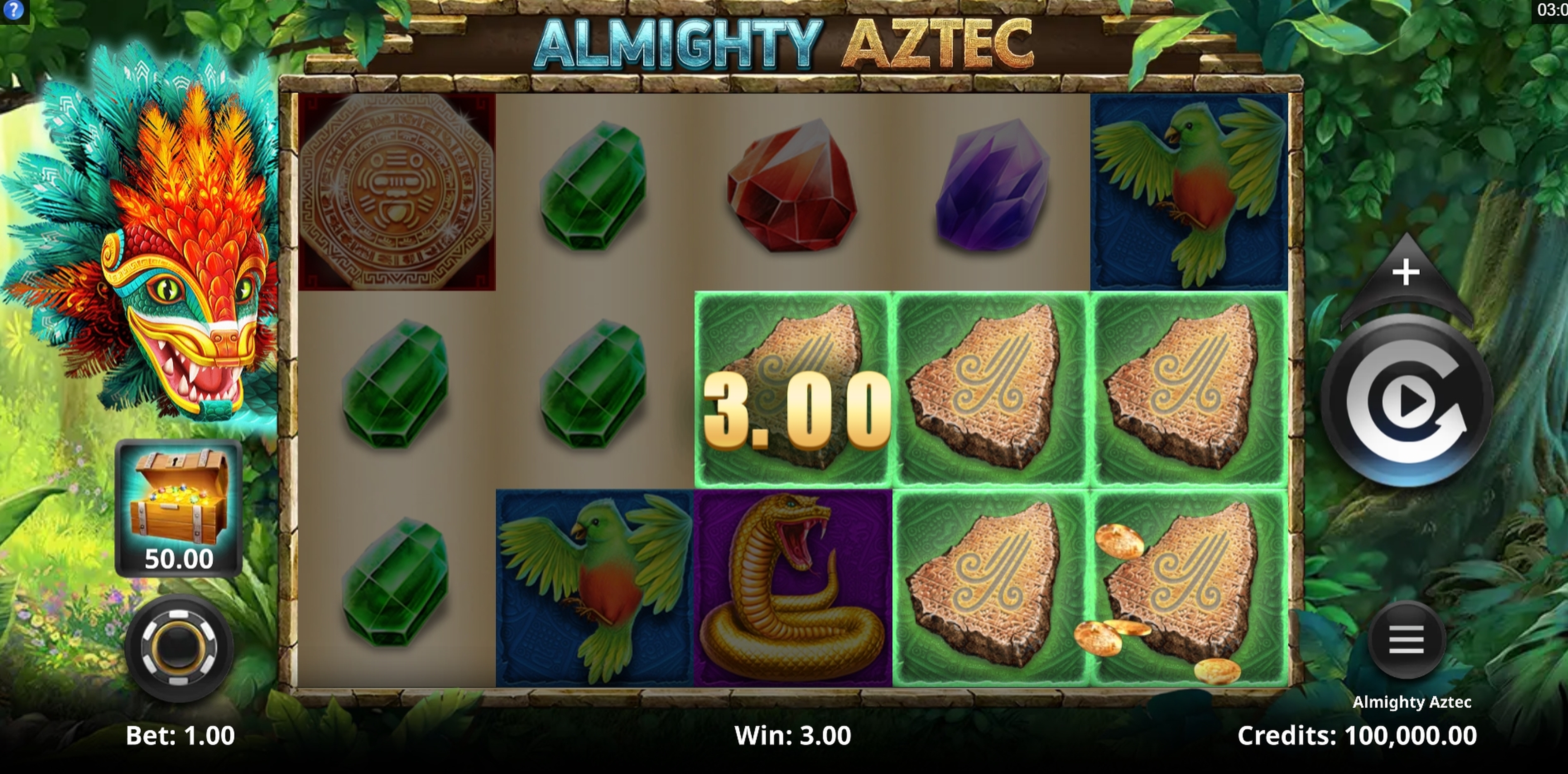 Win Money in Almighty Aztec Free Slot Game by SpinPlay Games
