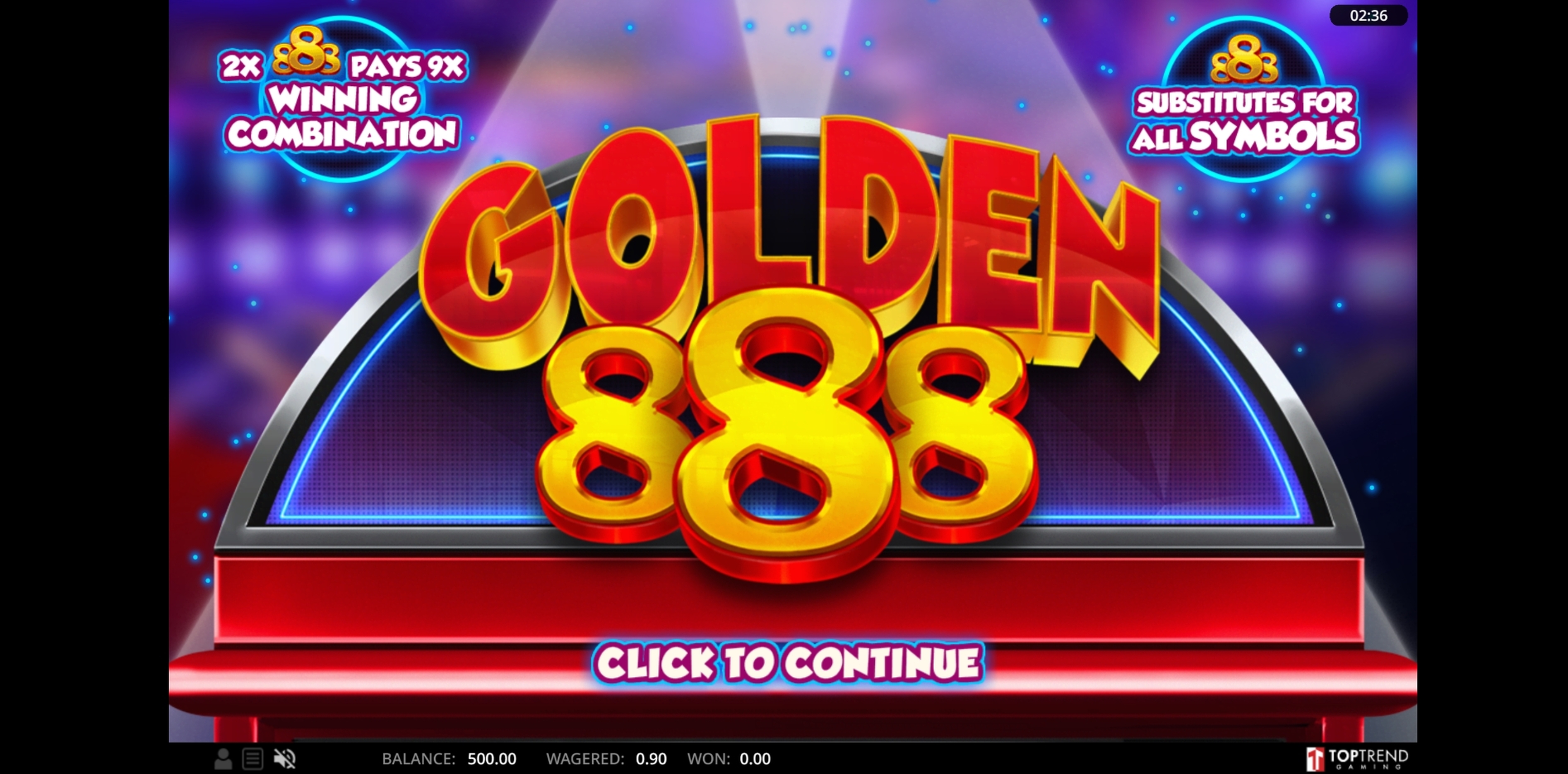 Play Golden888 Free Casino Slot Game by Swintt