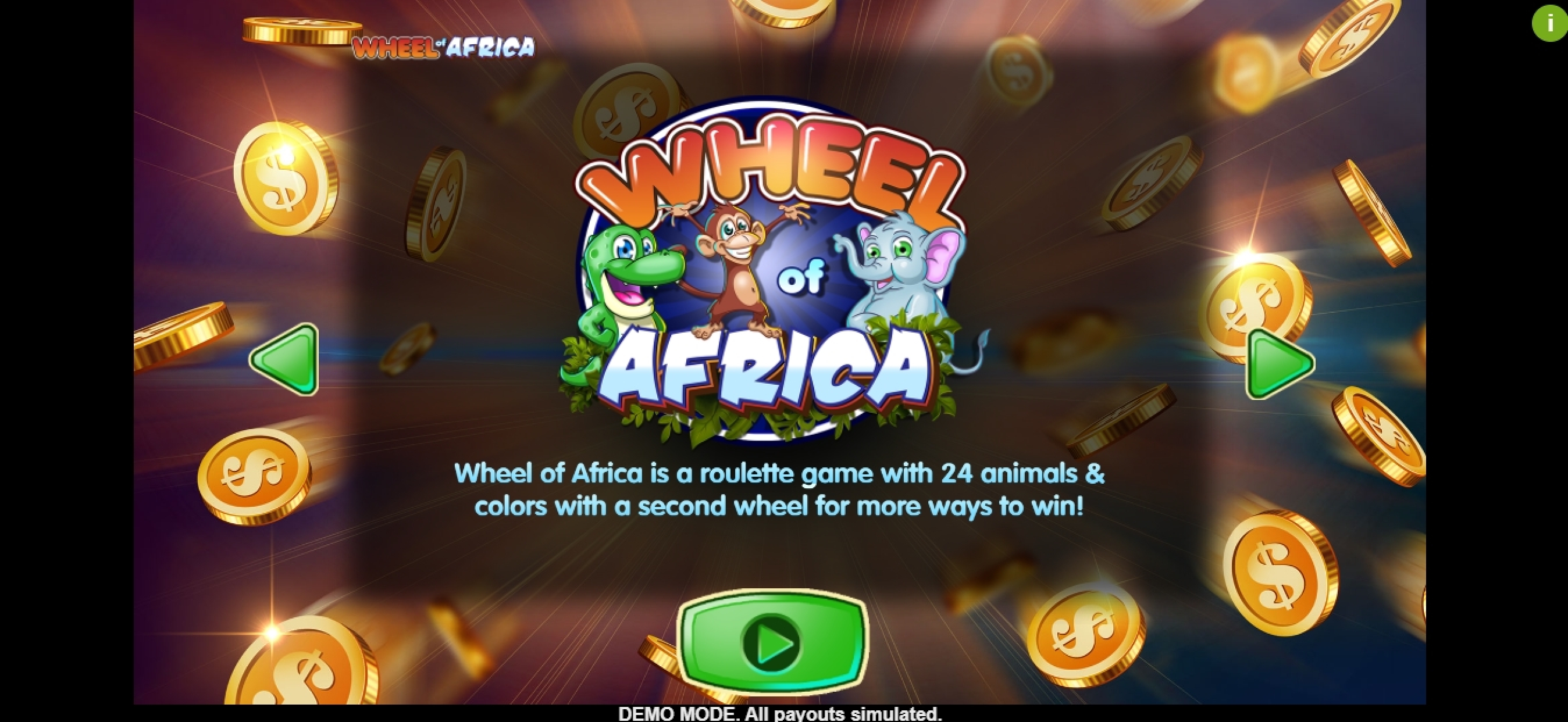 Play Wheel of Africa Free Casino Slot Game by Asylum Labs