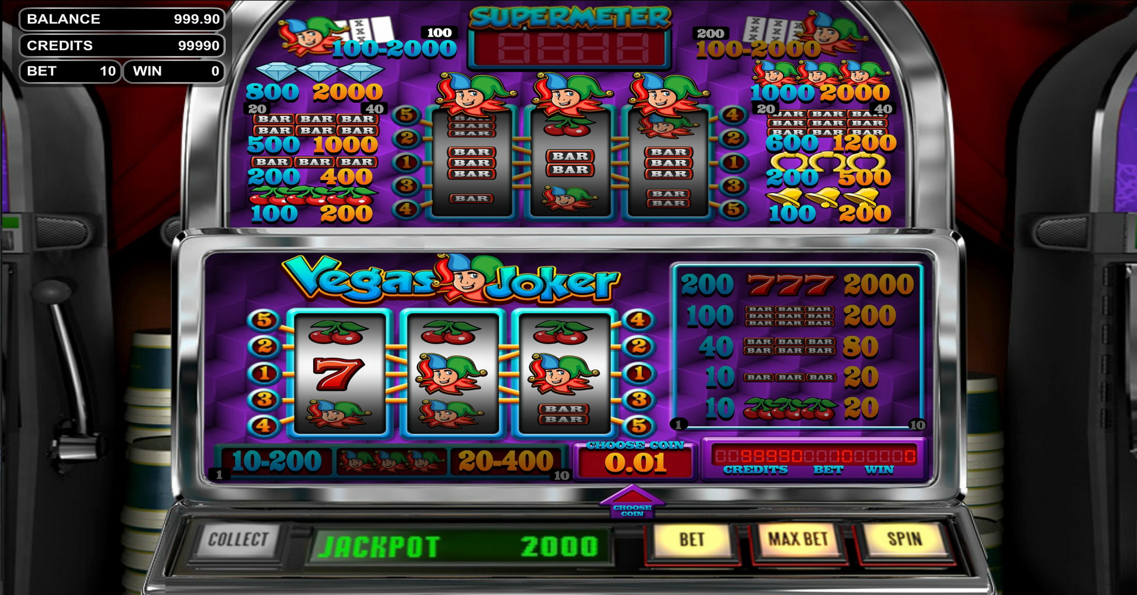 Vegas Joker demo