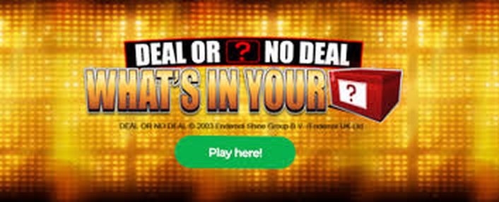 Deal or No Deal: What's In Your Box demo