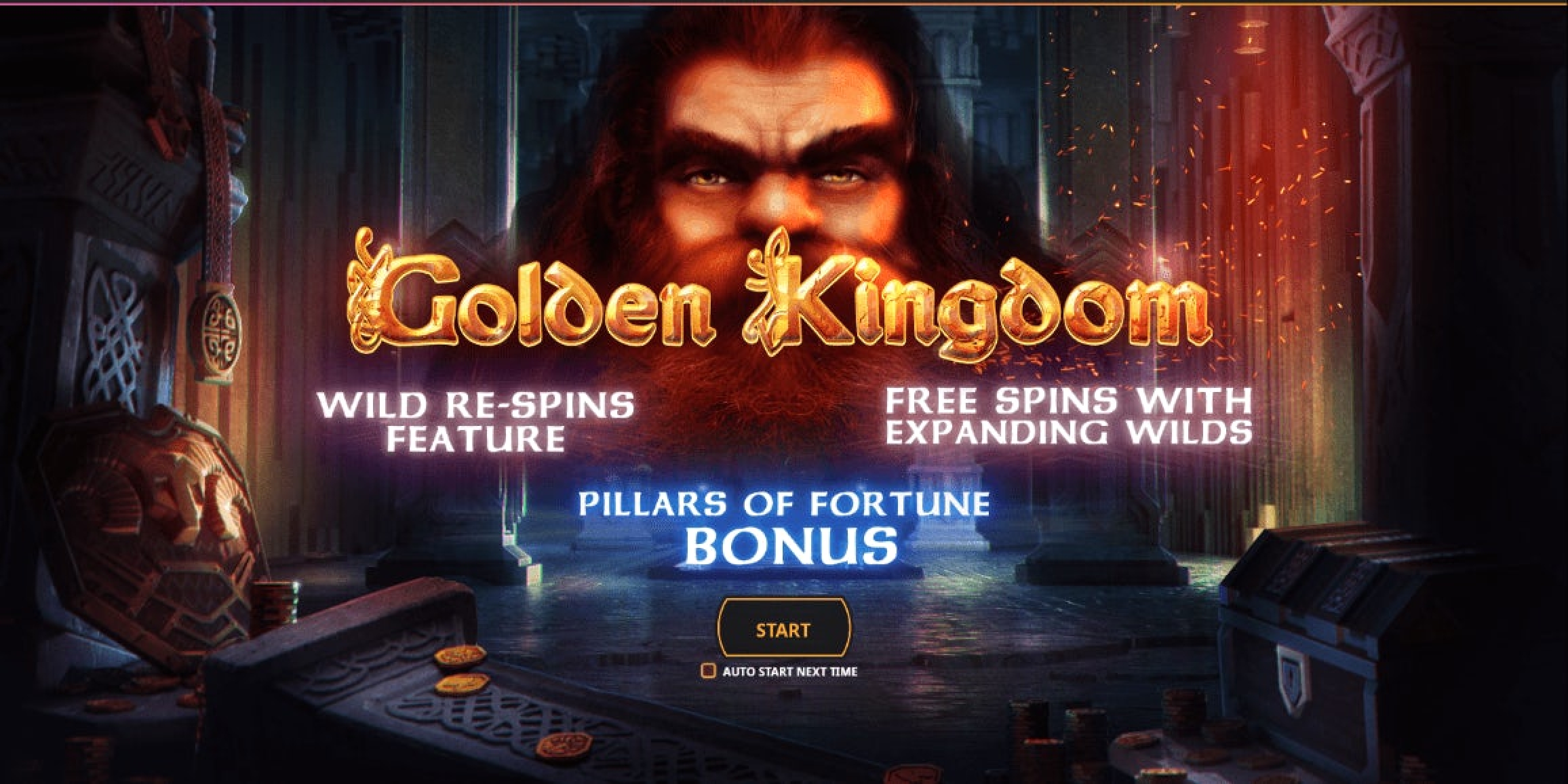 The Golden Kingdom Online Slot Demo Game by Cayetano Gaming