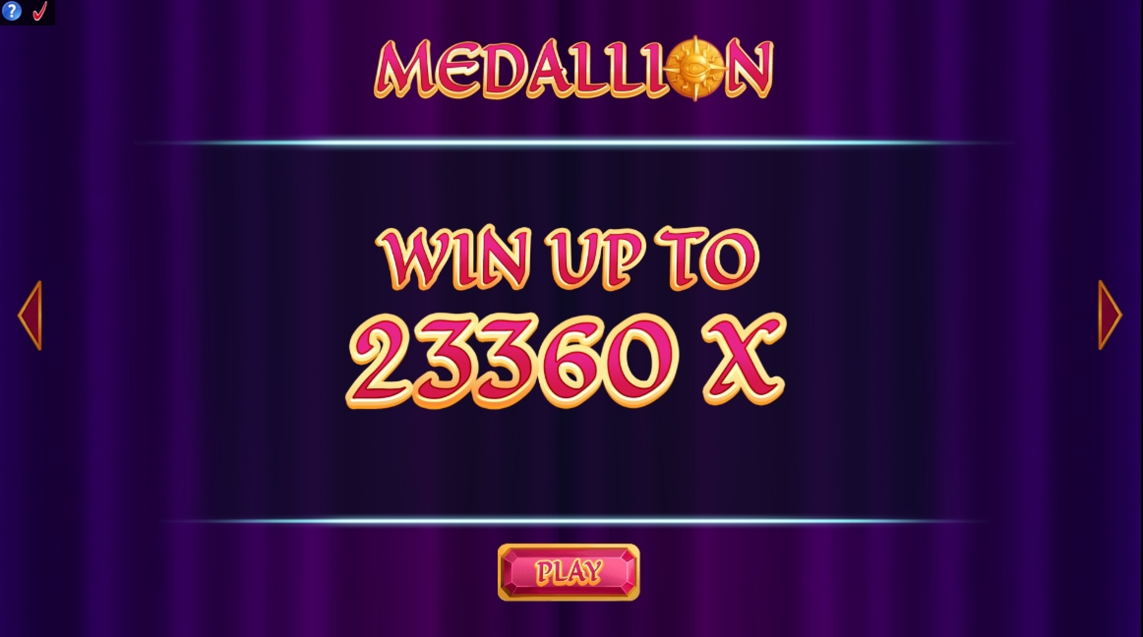 Play Medallion Megaways Free Casino Slot Game by Fantasma Games