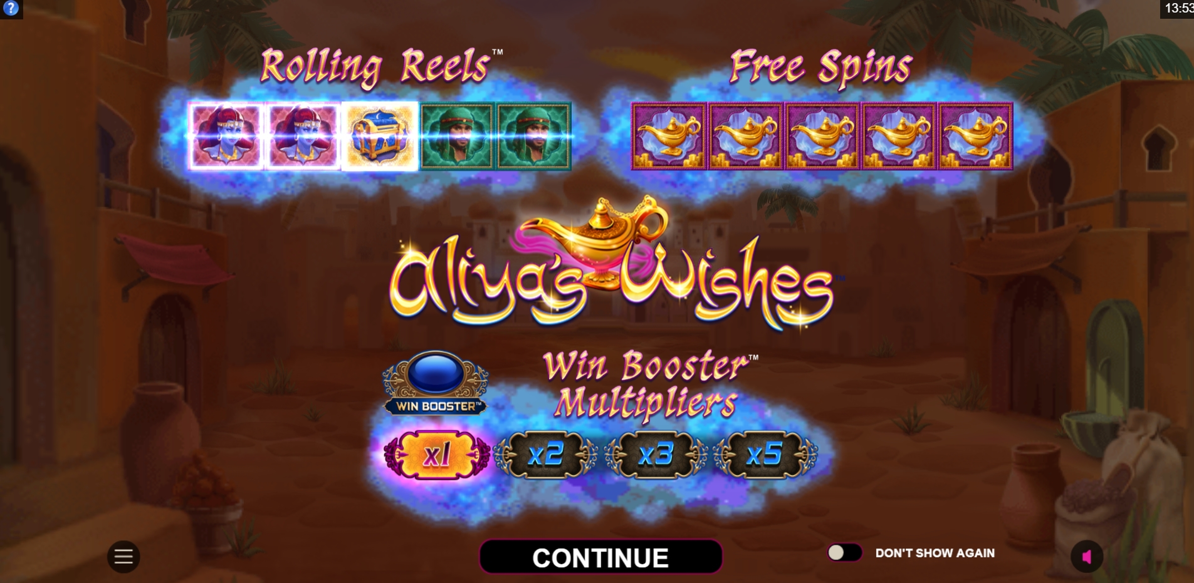Play Aliyas Wishes Free Casino Slot Game by Fortune Factory Studios