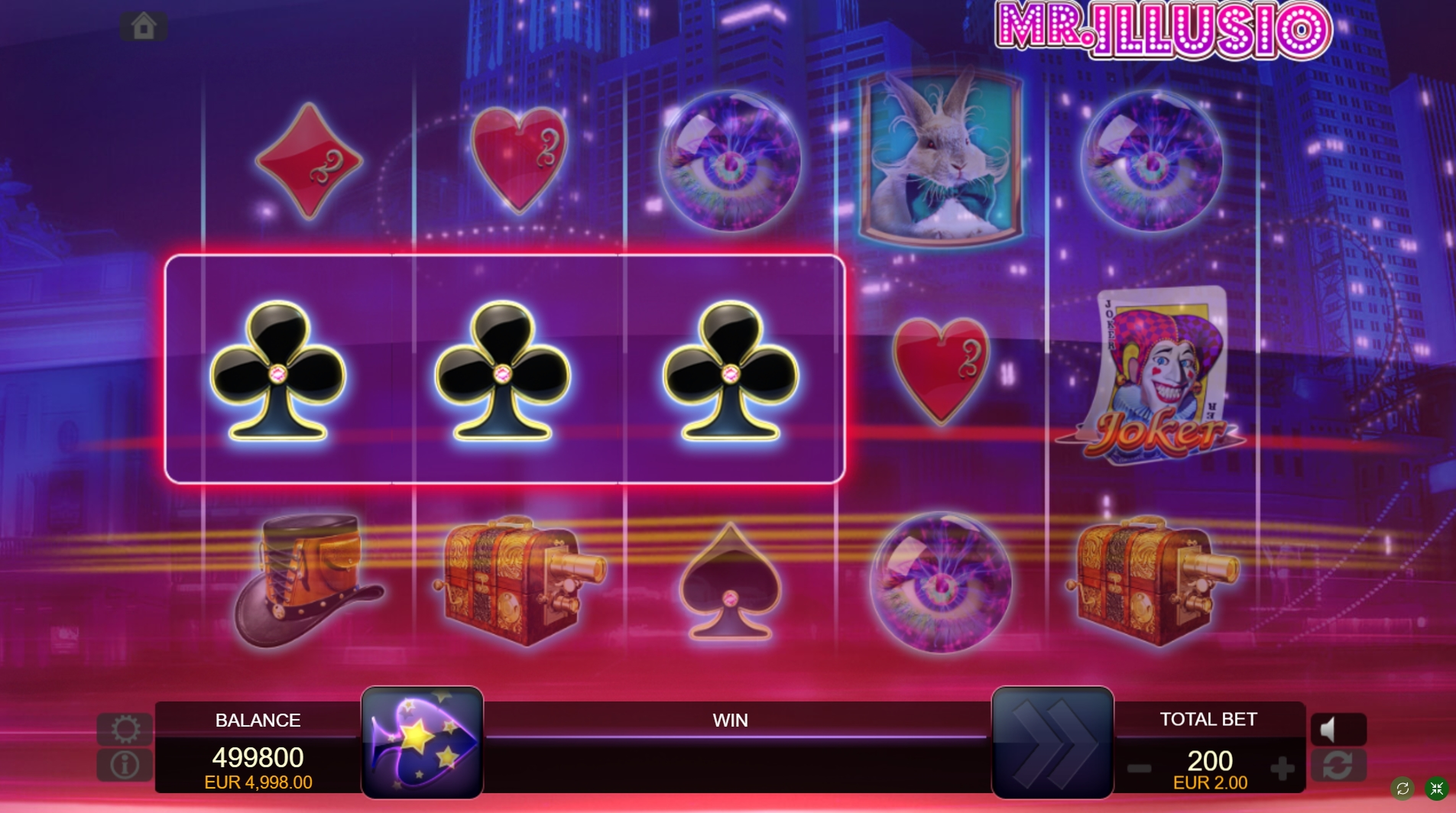 Win Money in Mr. Illusio Free Slot Game by FUGA Gaming