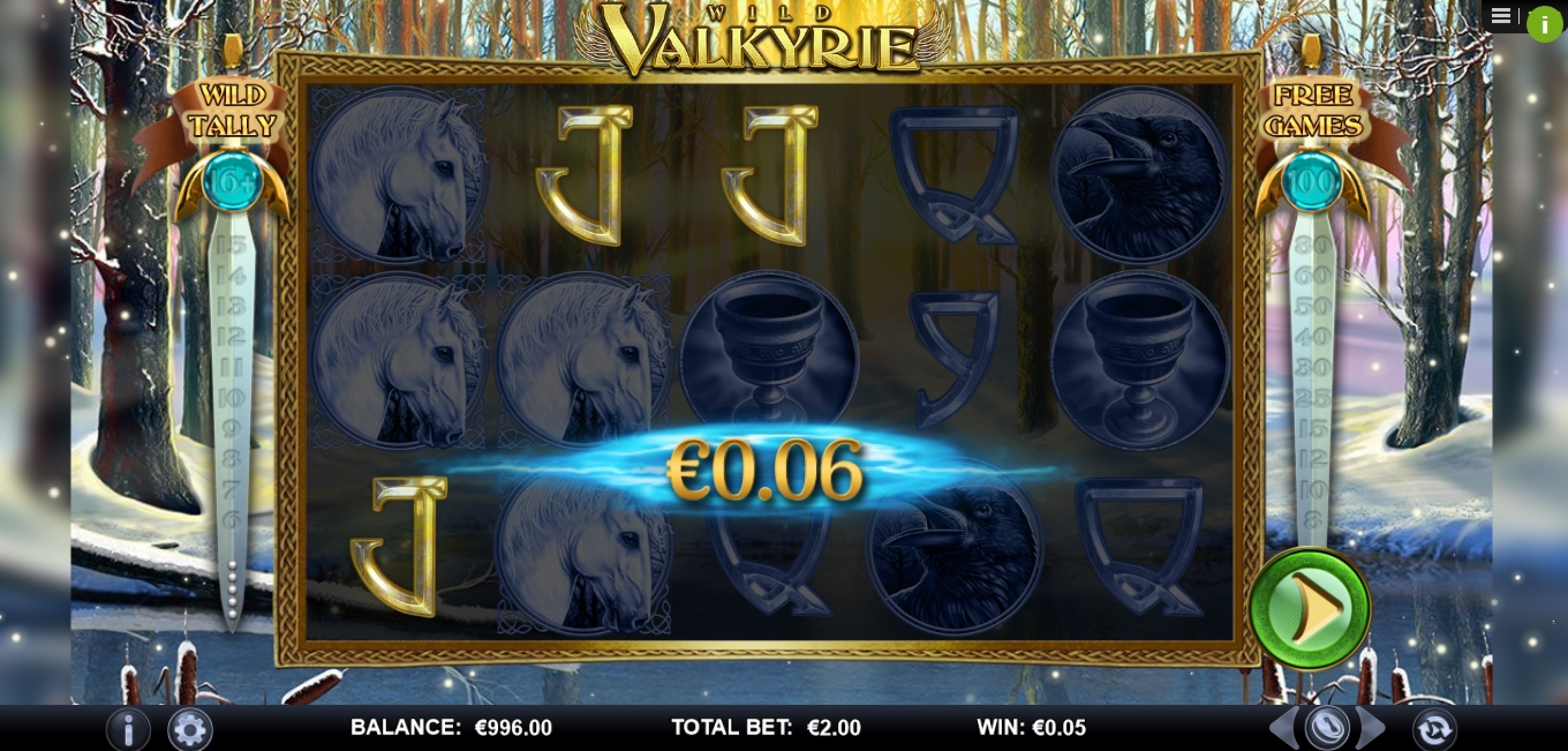 Win Money in Wild Valkyrie Free Slot Game by Games Lab