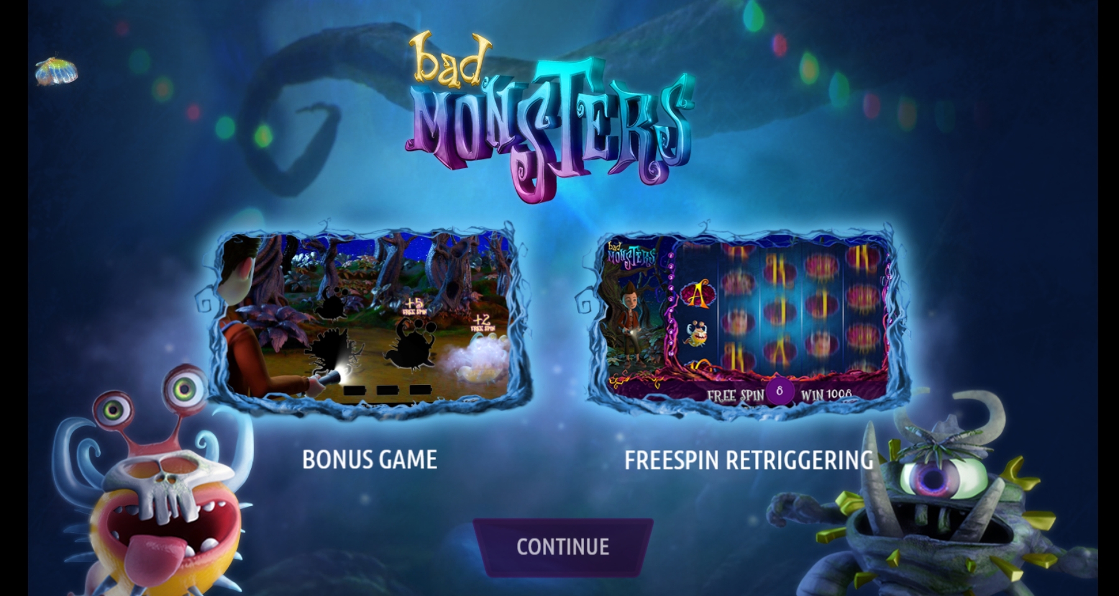 Play Bad Monsters Free Casino Slot Game by Gamshy