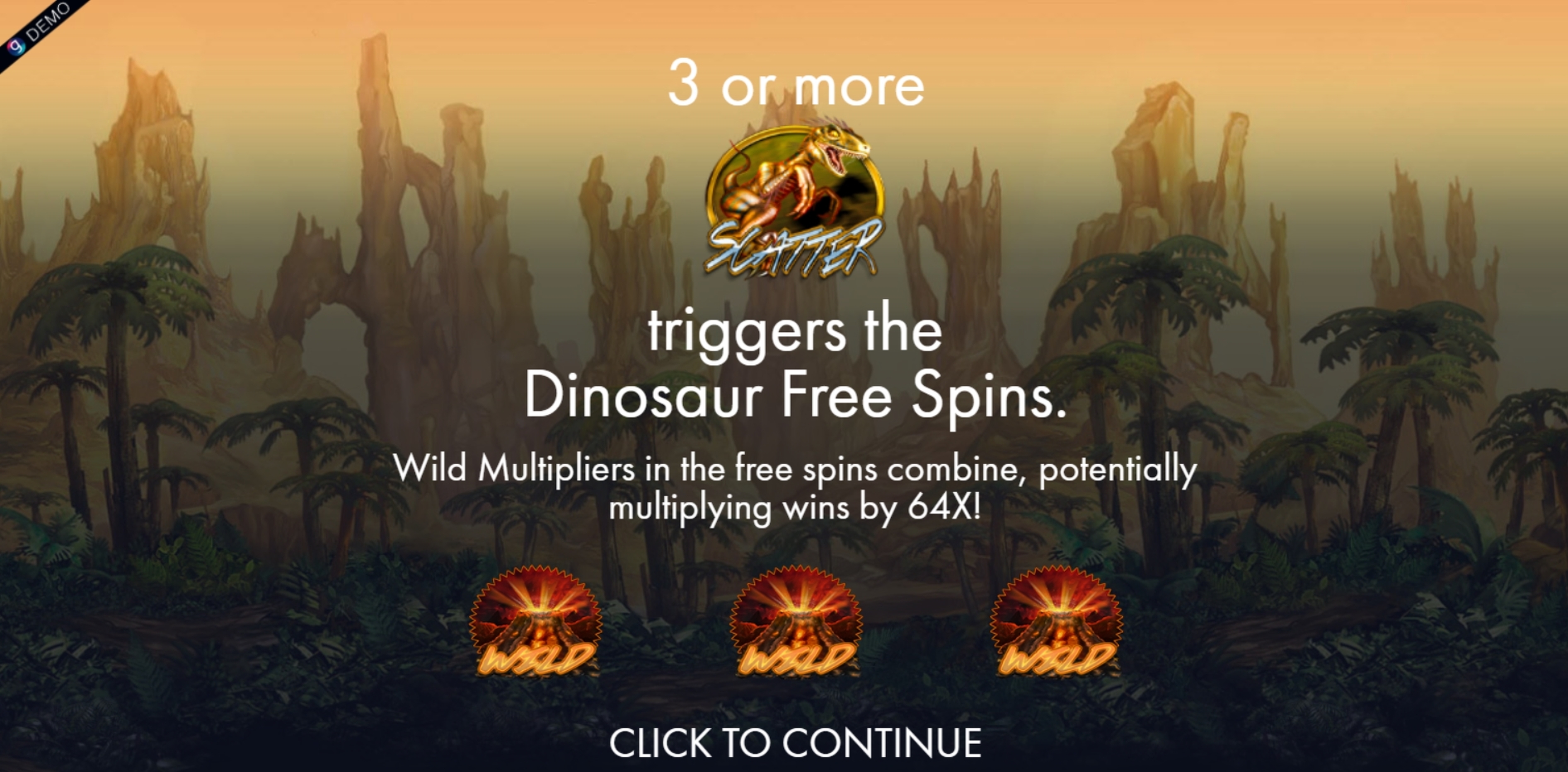 Play Dinosaur Adventure Free Casino Slot Game by Genesis Gaming