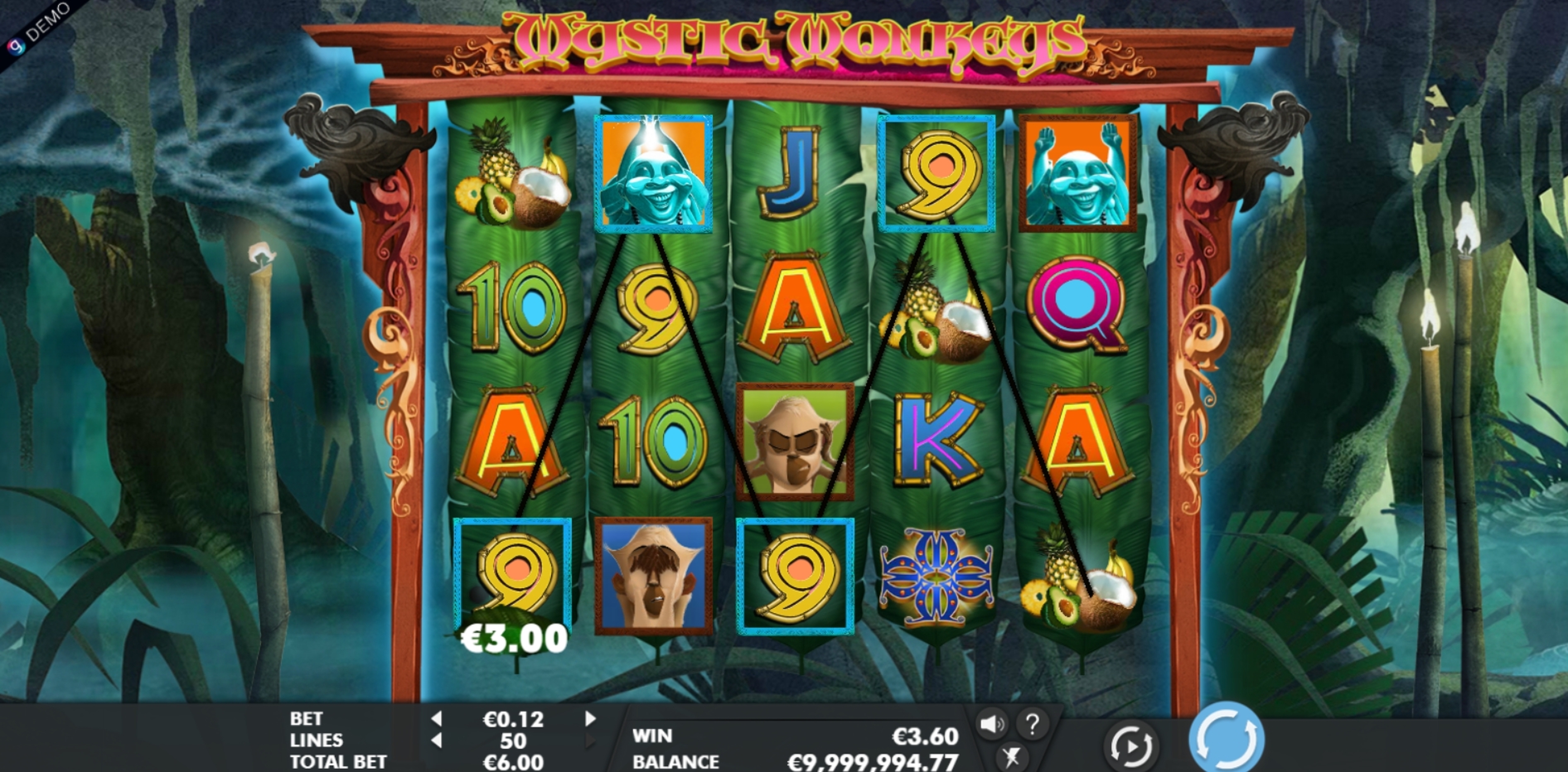 Win Money in Mystic Monkeys Free Slot Game by Genesis Gaming