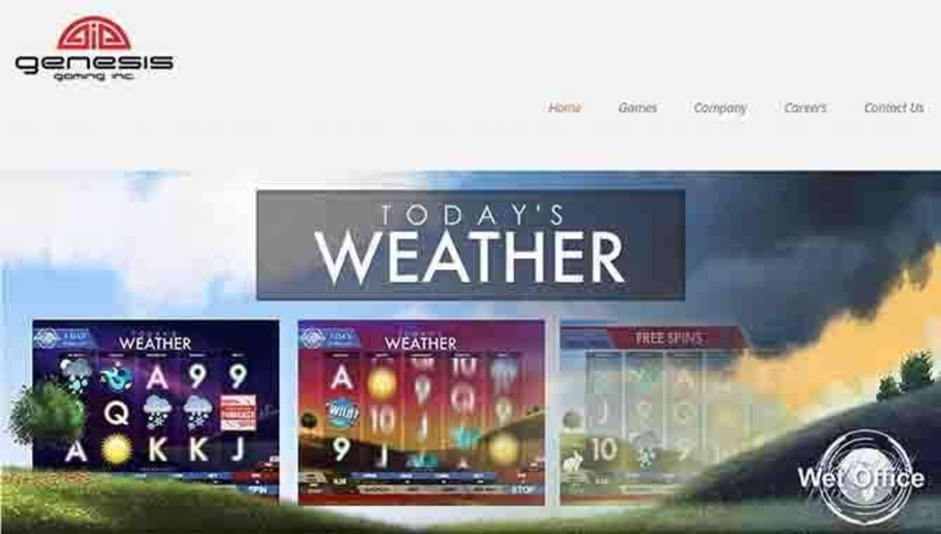 The Today's Weather Online Slot Demo Game by Genesis Gaming