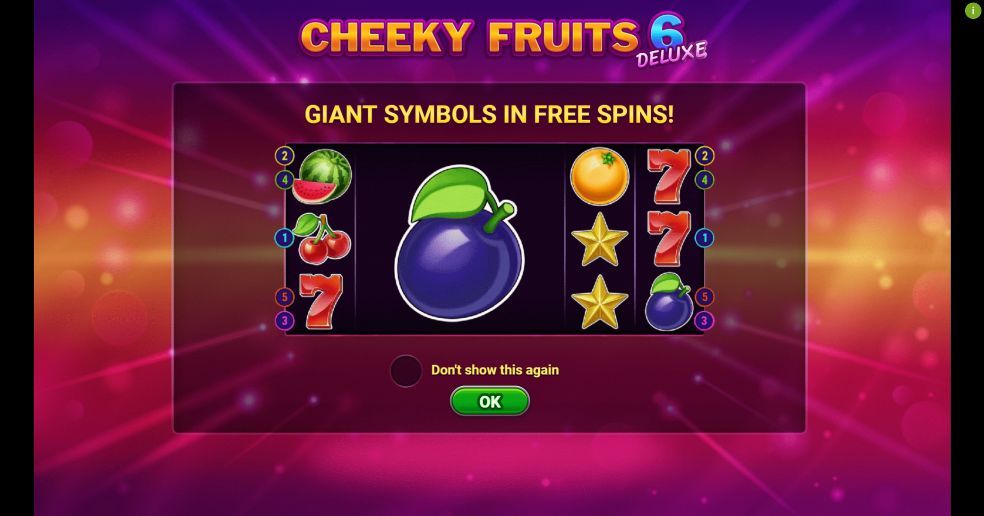 Cheeky Fruits 6 Deluxe demo