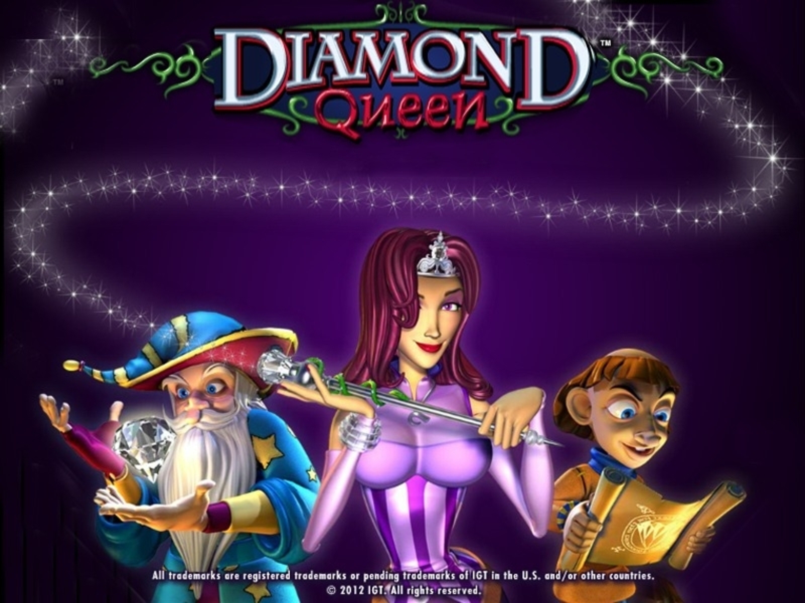 The Diamond Queen Online Slot Demo Game by IGT