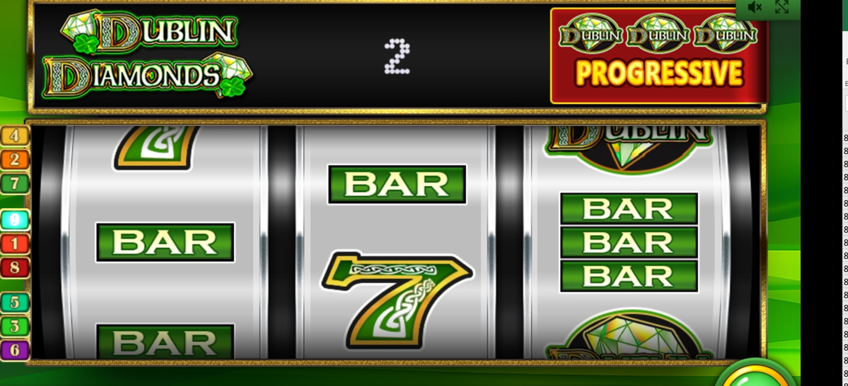 Win Money in Dublin Diamonds Free Slot Game by IGT