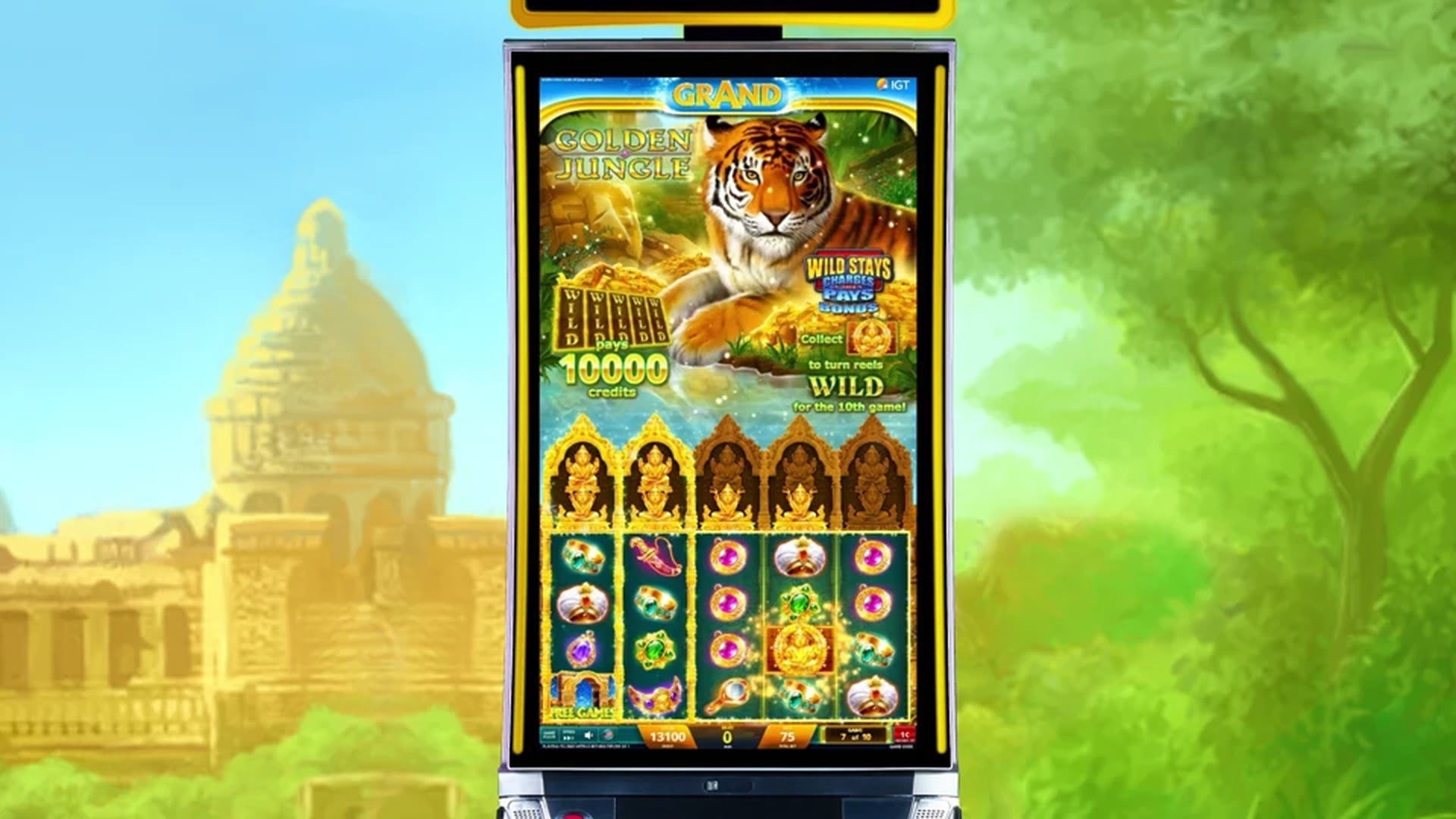 The Golden Jungle Online Slot Demo Game by IGT