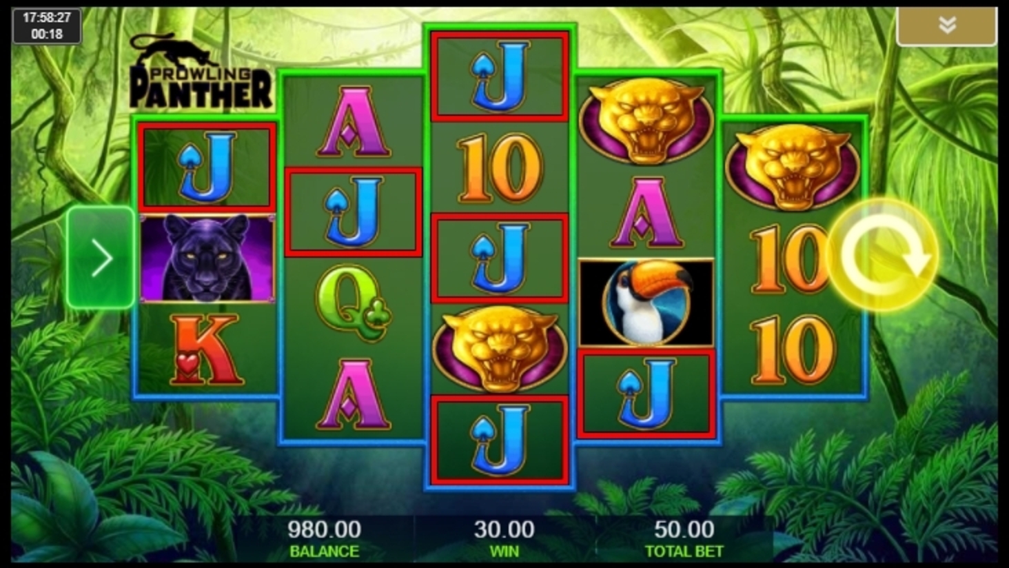 Win Money in Prowling Panther Free Slot Game by IGT