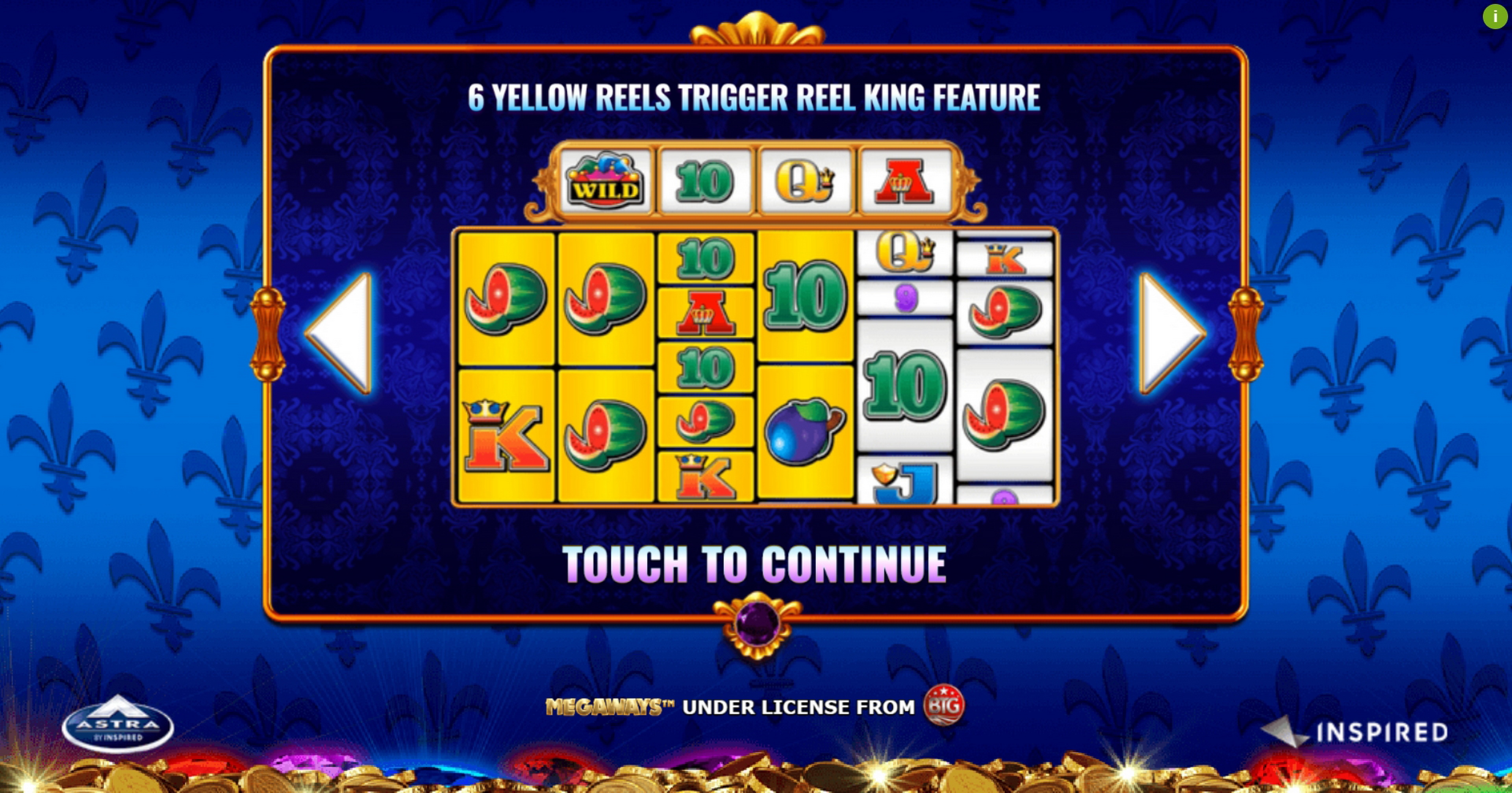 Play Reel King Megaways Free Casino Slot Game by Inspired Gaming