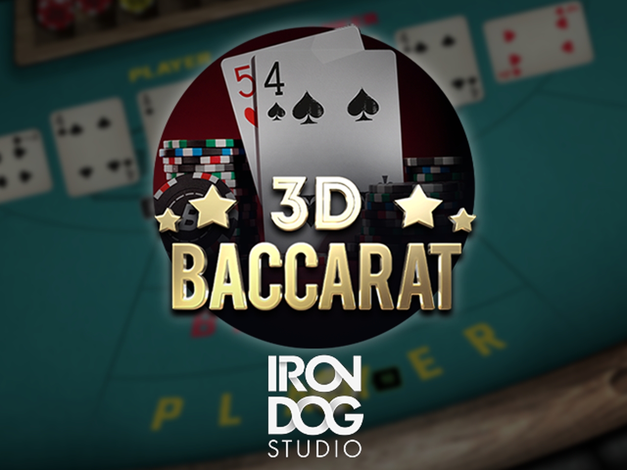 The 3D Baccarat Online Slot Demo Game by Iron Dog Studios