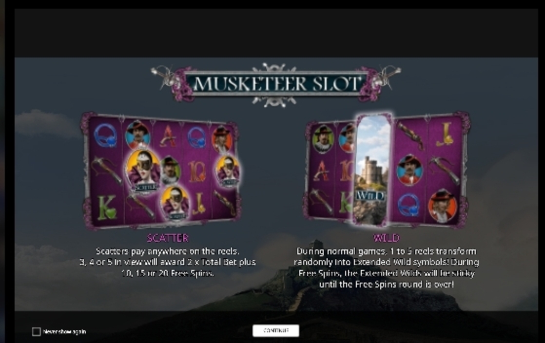 Play Musketeer Slot Free Casino Slot Game by iSoftBet