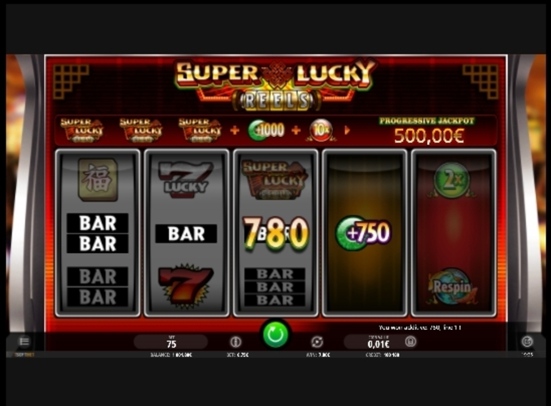 Win Money in Super Lucky Reels Free Slot Game by iSoftBet