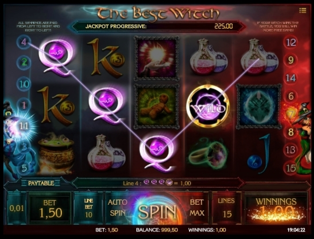 Win Money in The Best Witch Free Slot Game by iSoftBet