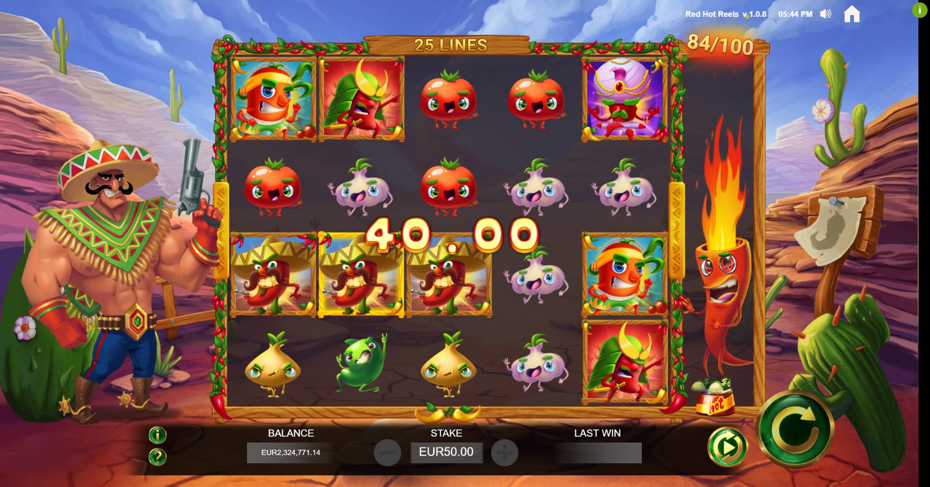 Win Money in Red Hot Reels Free Slot Game by Jade Rabbit Gaming