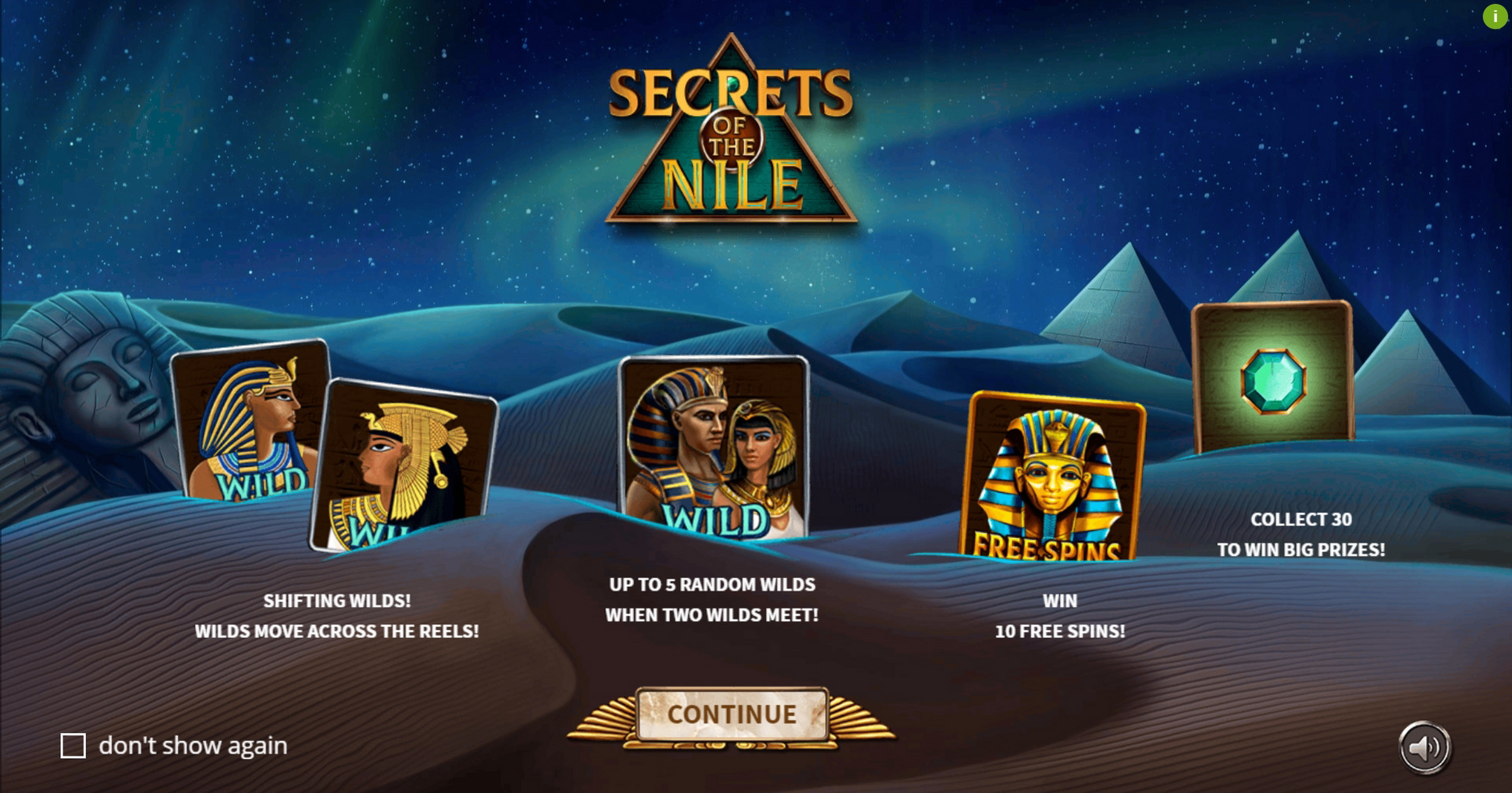 Play Secrets of the Nile Free Casino Slot Game by Leap