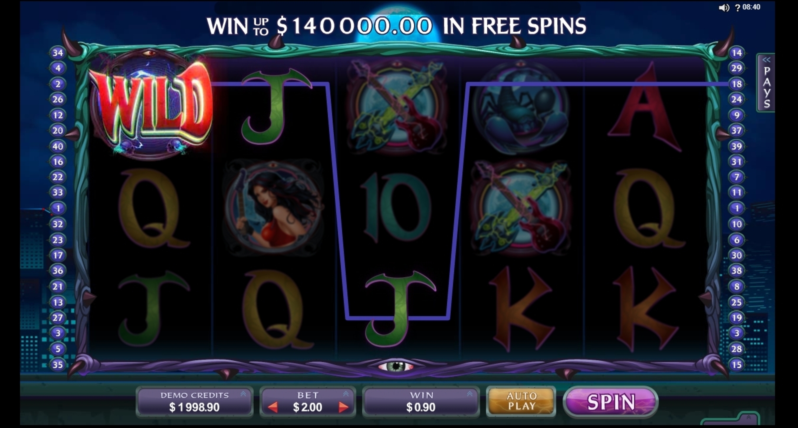 Win Money in Electric Diva Free Slot Game by MahiGaming