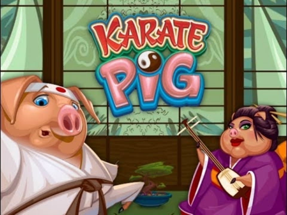The Karate Pig Online Slot Demo Game by Microgaming