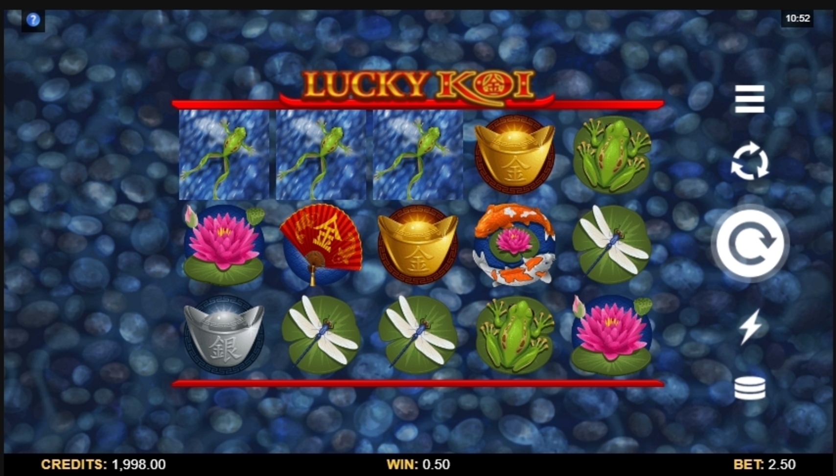 Win Money in Lucky Koi Free Slot Game by Microgaming