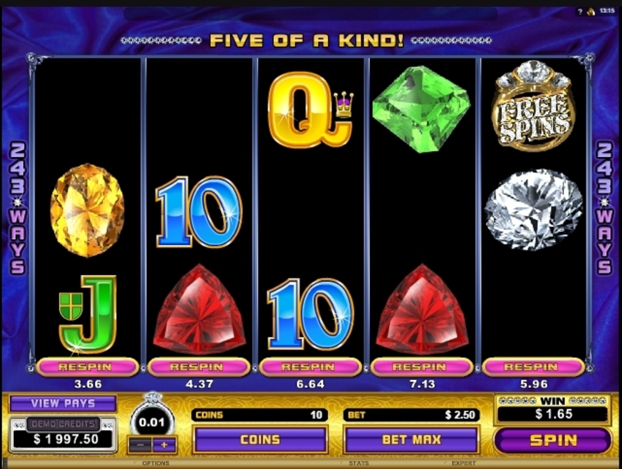 Win Money in Reel Gems Free Slot Game by Microgaming