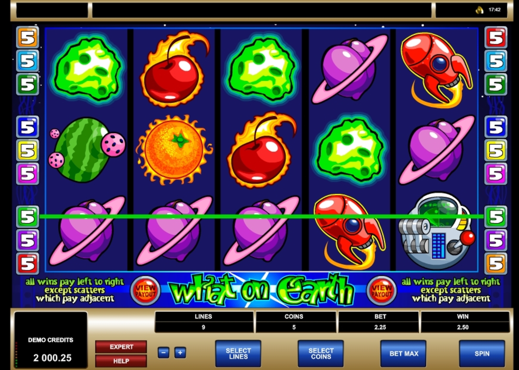 Win Money in What on Earth Free Slot Game by Microgaming