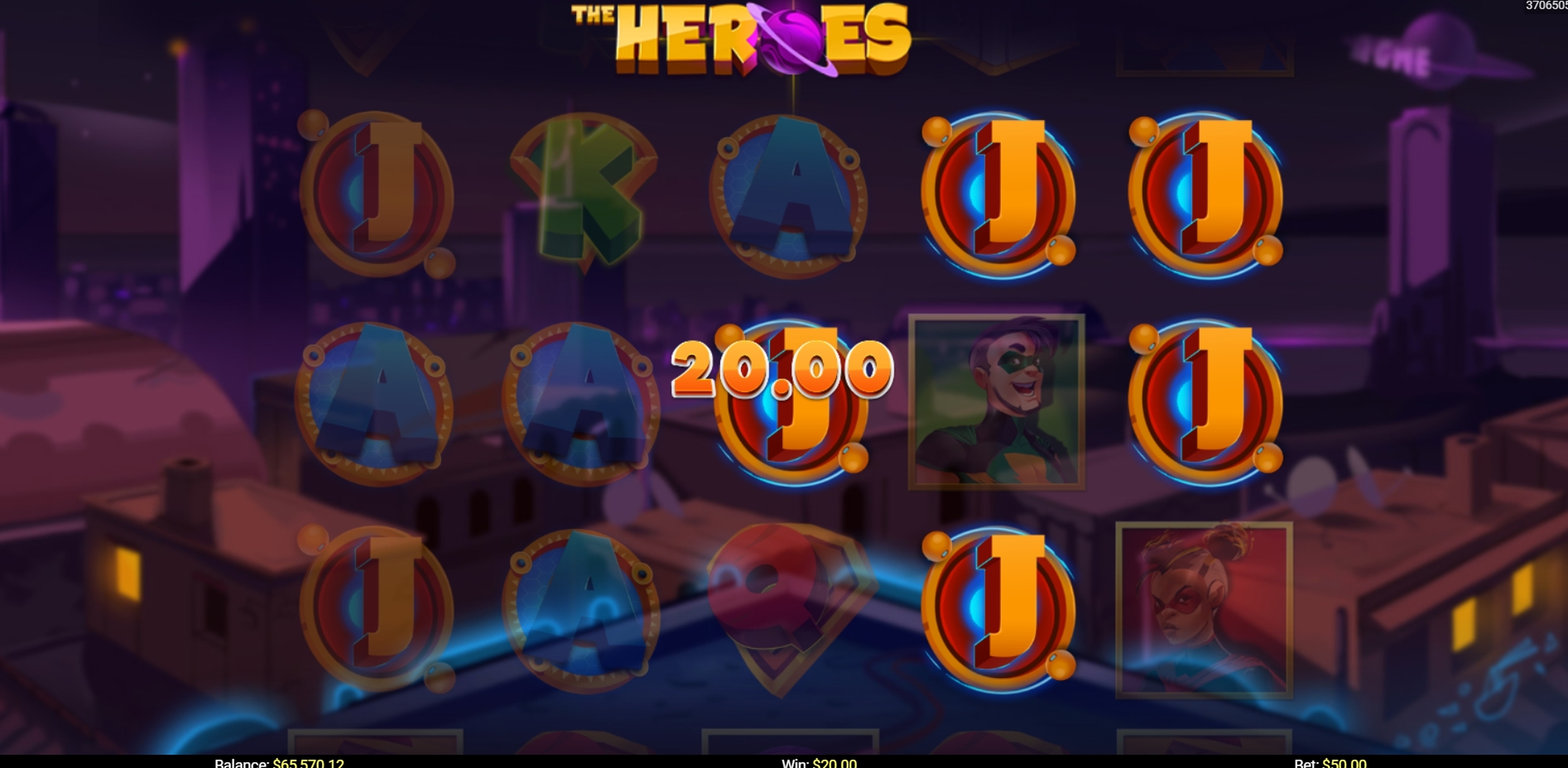 Win Money in The Heroes Free Slot Game by Mobilots