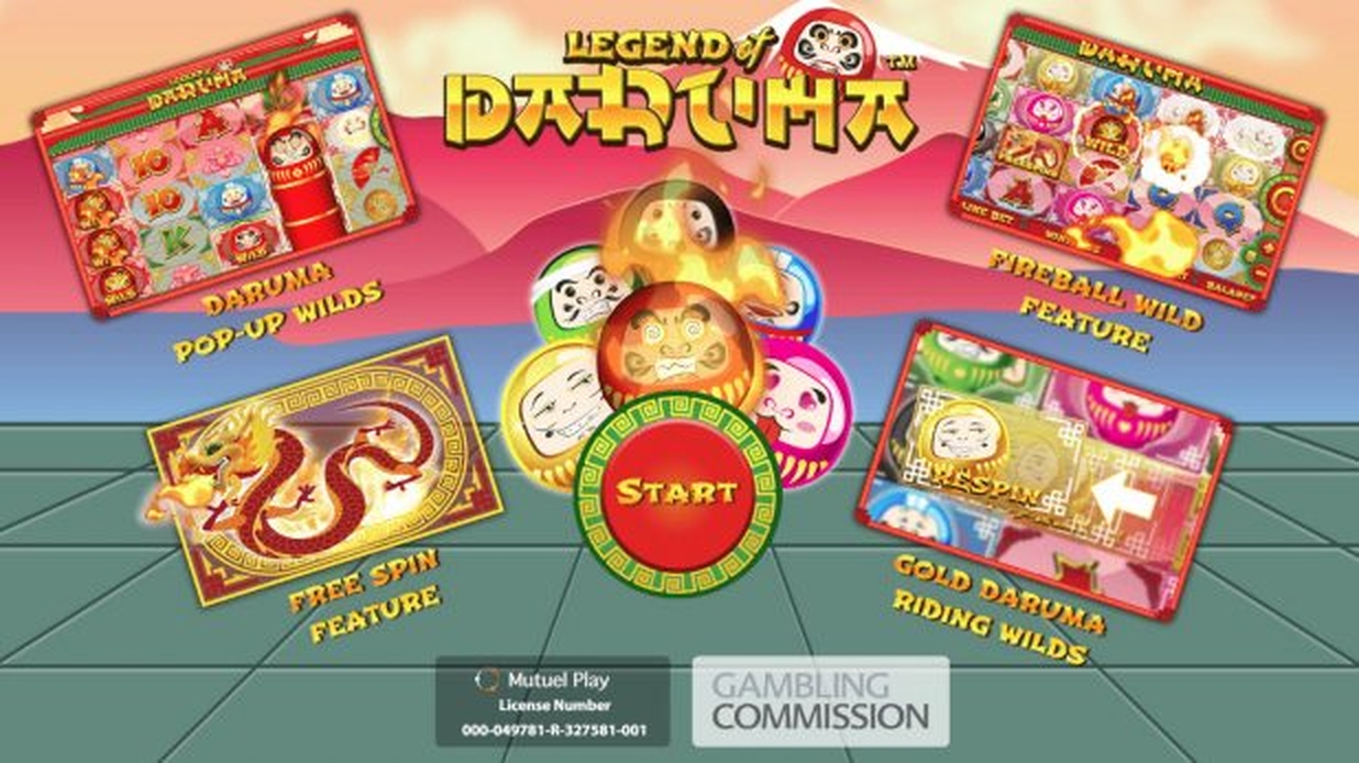 The Legend of Daruma Online Slot Demo Game by Mutuel Play
