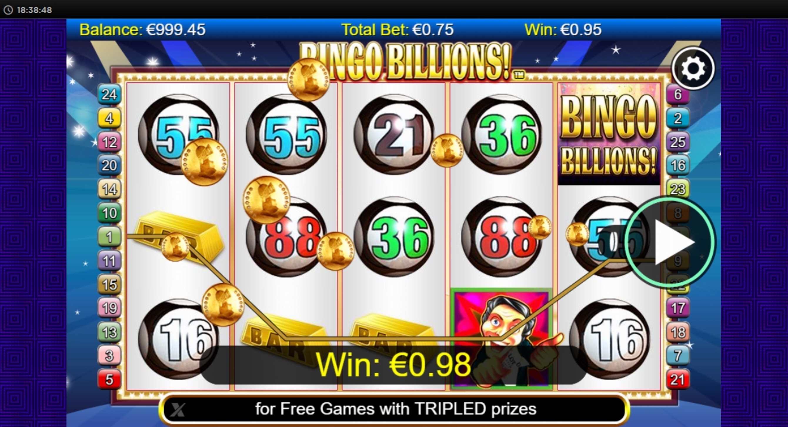 Win Money in Bingo Billions Free Slot Game by NextGen Gaming
