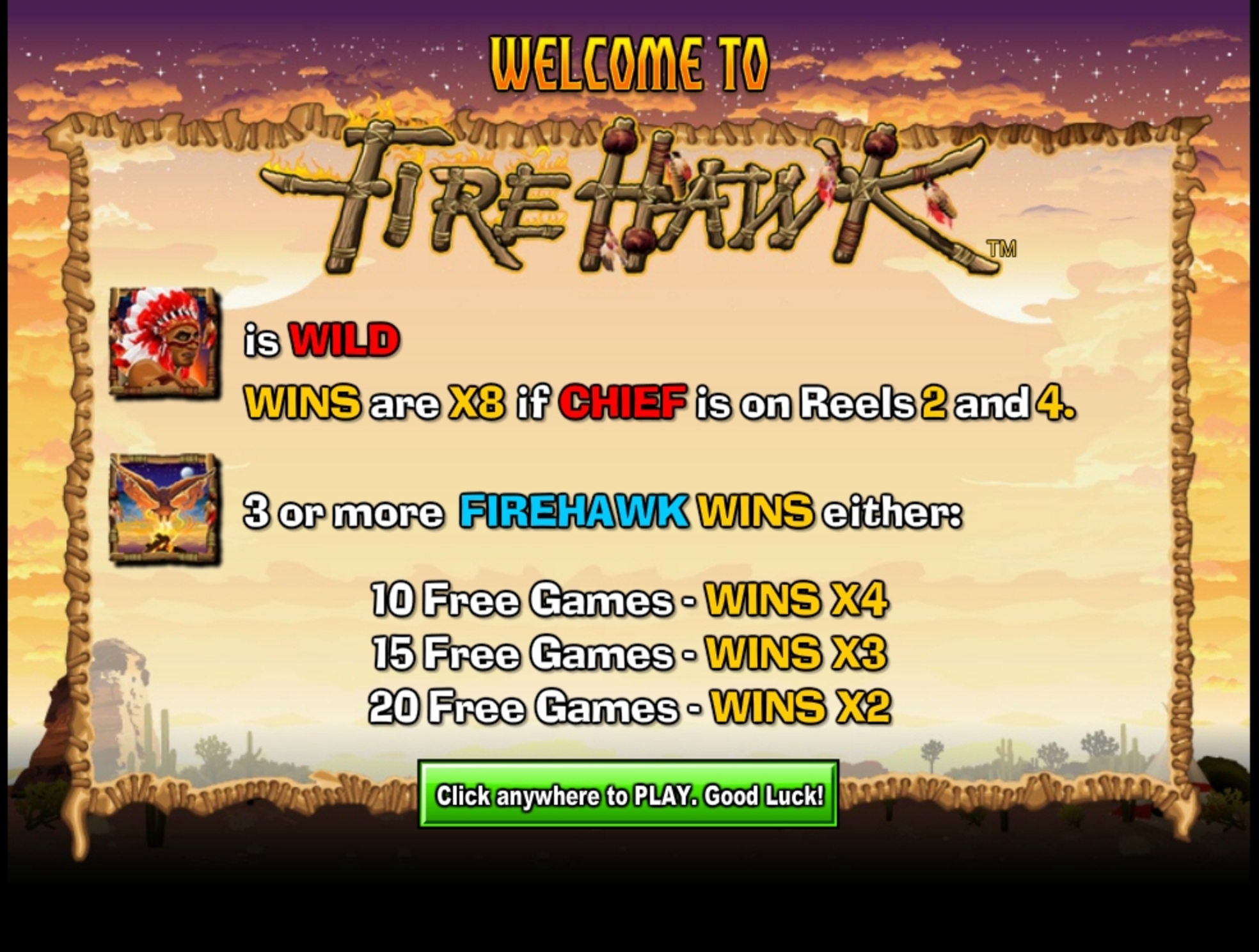 Play Fire Hawk Free Casino Slot Game by NextGen Gaming